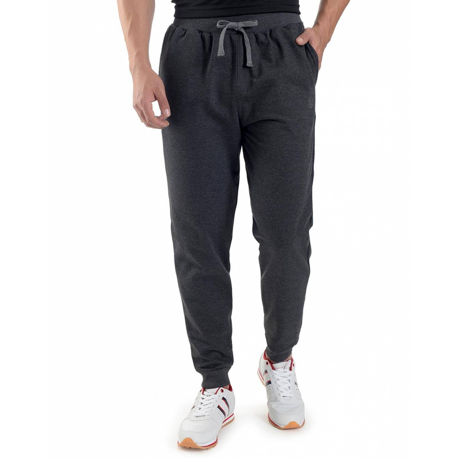 Pants Hombre Deportivo Jogger Gris Everlast 50303406