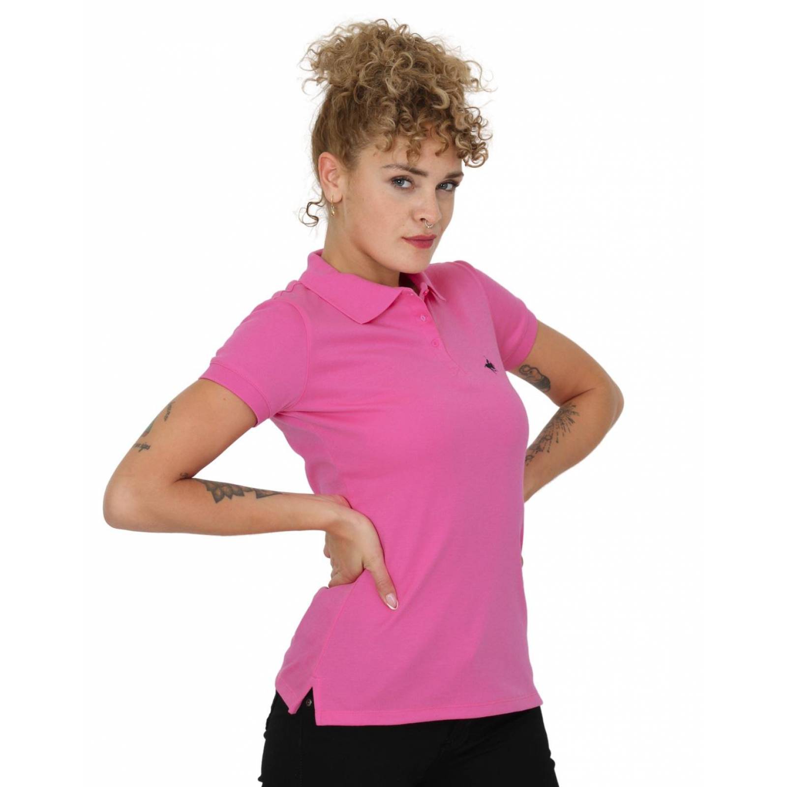 Playera Mujer Salvaje Tentación Fiusha 52600394 Spandex 