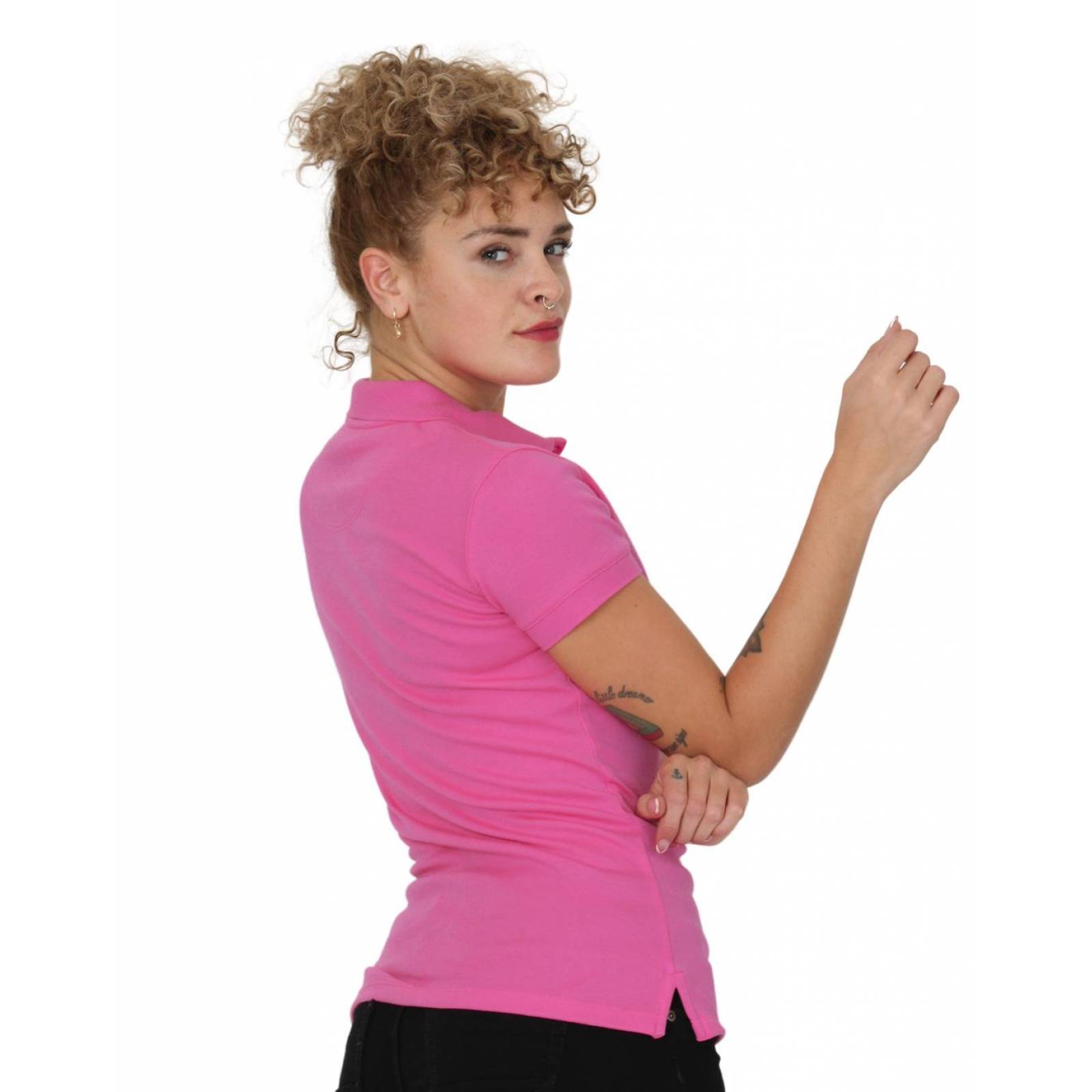 Playera Mujer Salvaje Tentación Fiusha 52600394 Spandex 