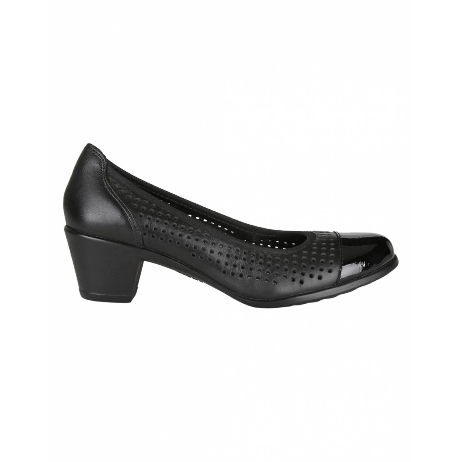 Zapatilla Moda Mujer Flexi Negro 02503259 Piel 