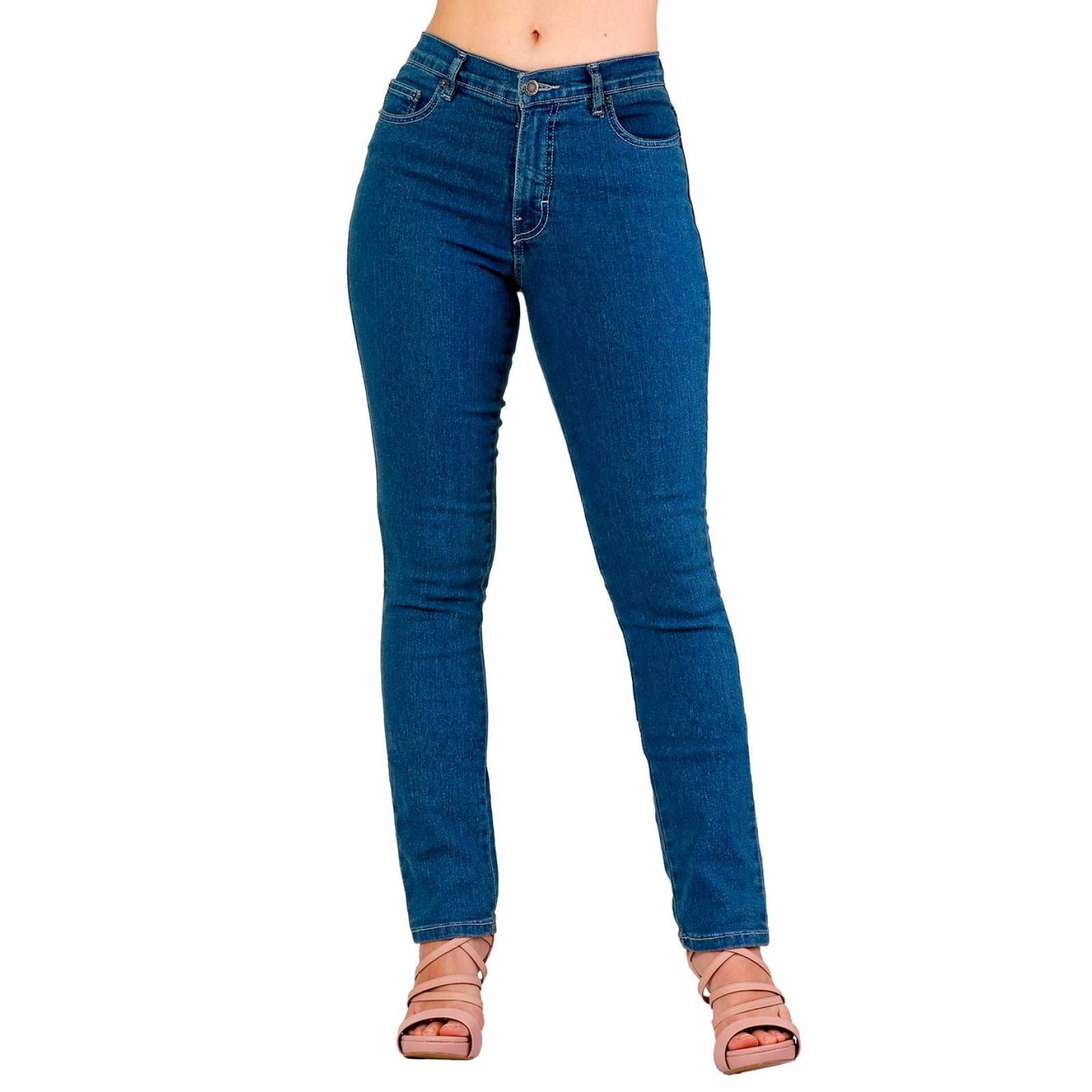 Jeans Básico Mujer SCandia Stone 65000736 Mezclilla Stretch 