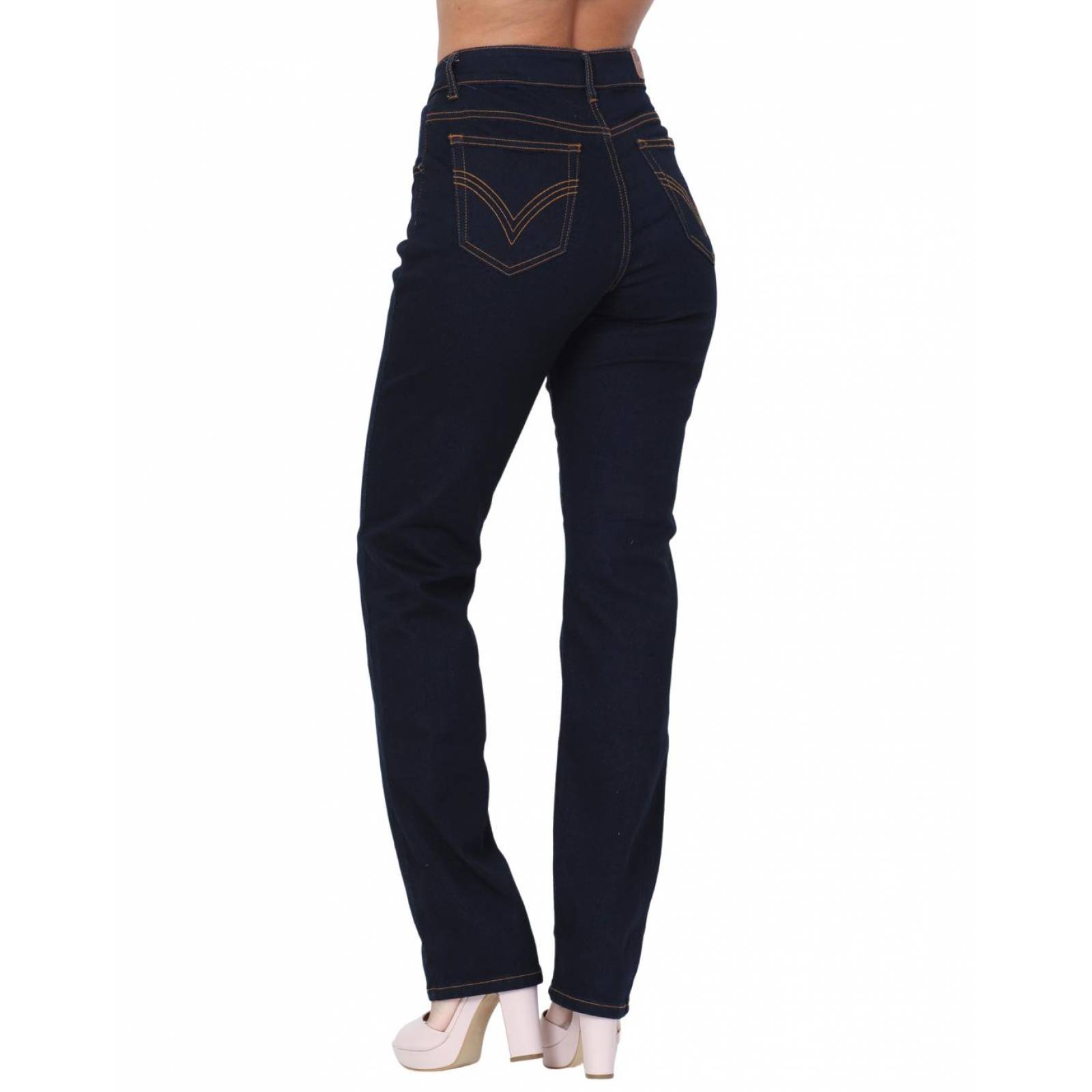 Jeans Básico Mujer Dayana 16 50803607 Mezclilla Stretch –