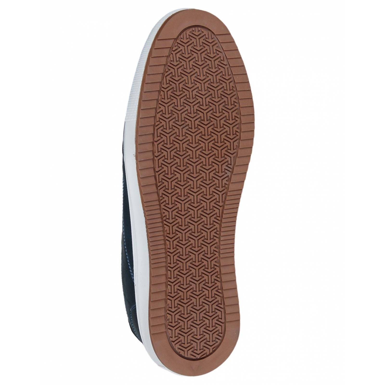 Tenis Moda Hombre What'S Up Marino 06903224 Tacto Piel 