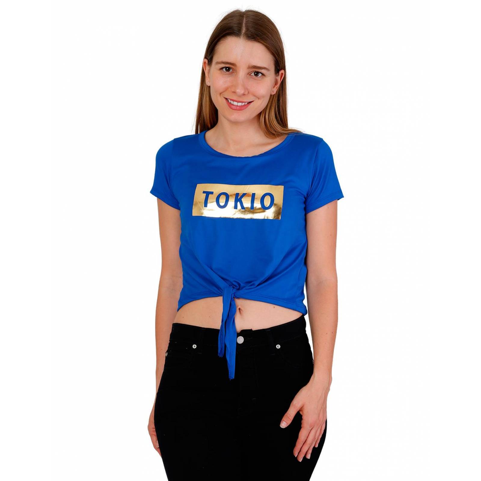 Playera Moda Mujer Salvaje Tentación Rey 50003441 Spandex 