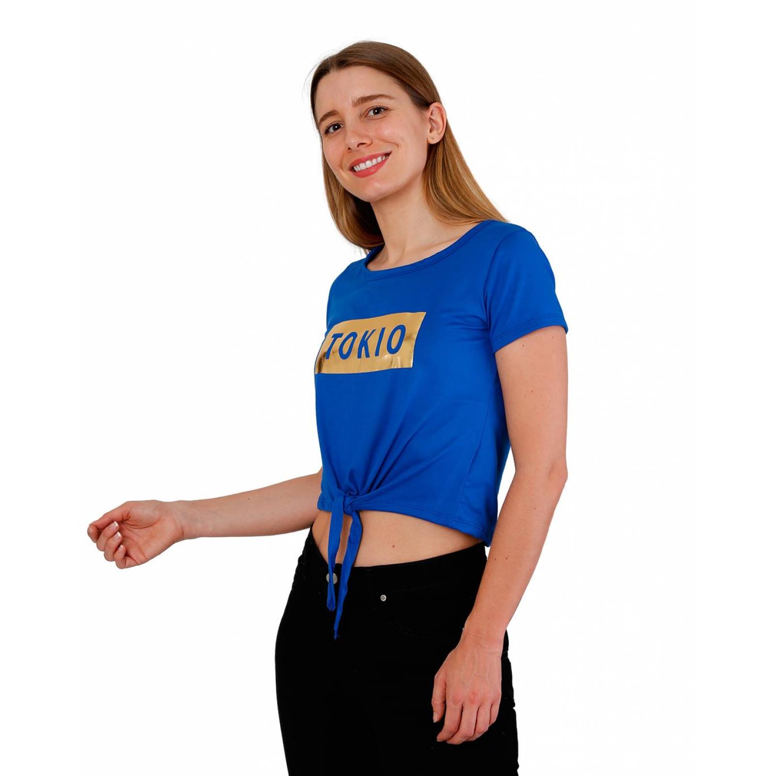 Playera Moda Mujer Salvaje Tentación Rey 50003441 Spandex 