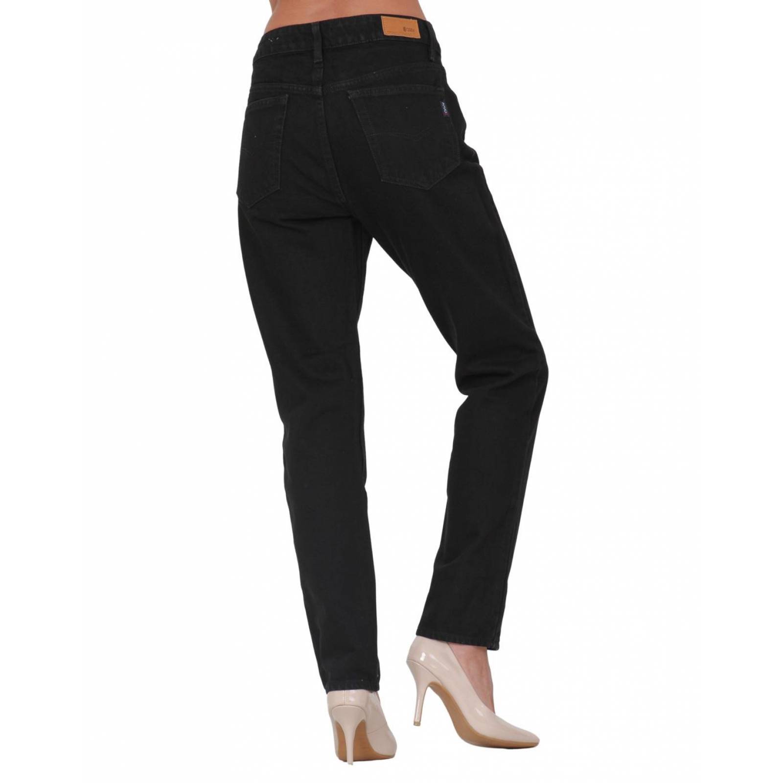 Jeans Moda Mujer Oggi Black 59103616 Mezclilla 