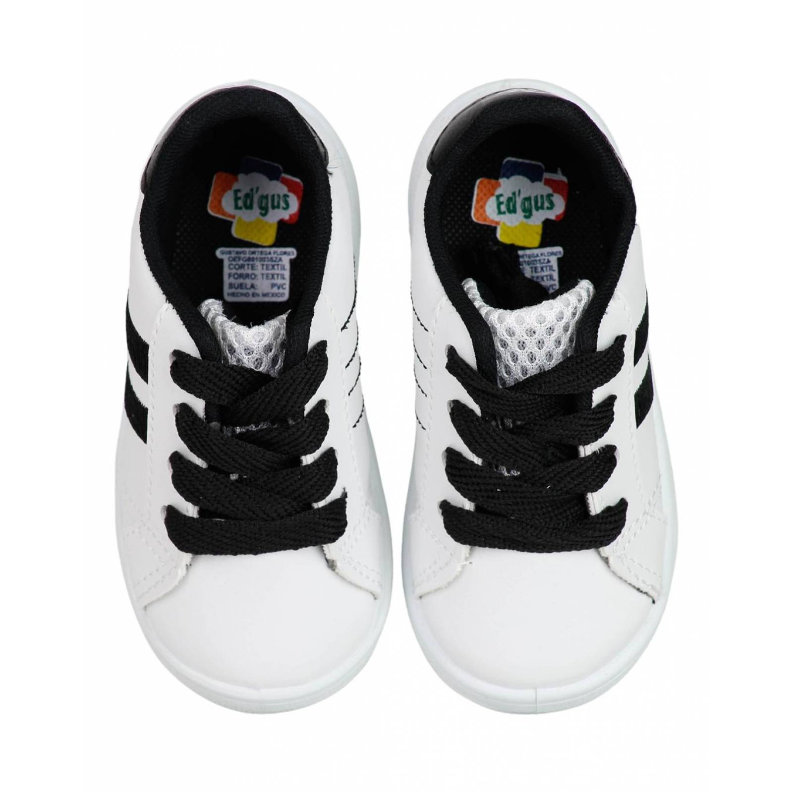 Tenis Niño Casual Blanco Edgus 09203505