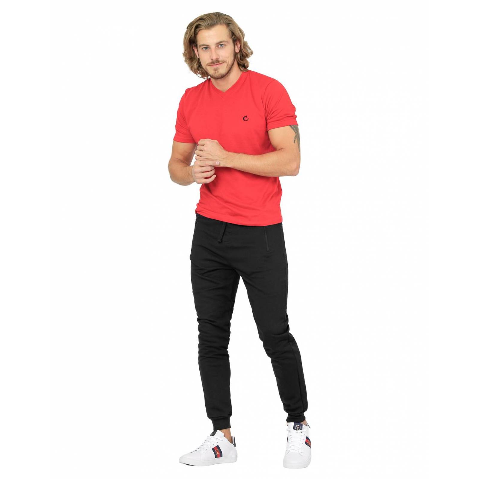 Pants Hombre Jogger Negro G.American 71603446 