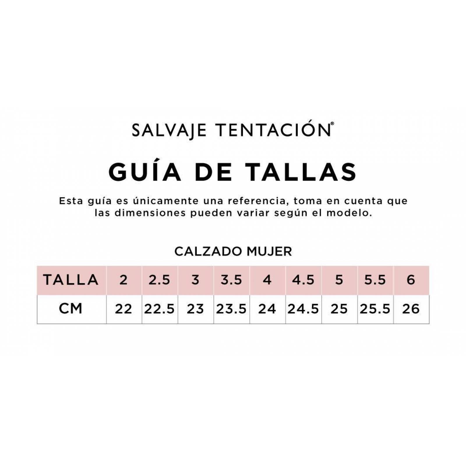 Salvaje tentacion best sale zapatos mujer