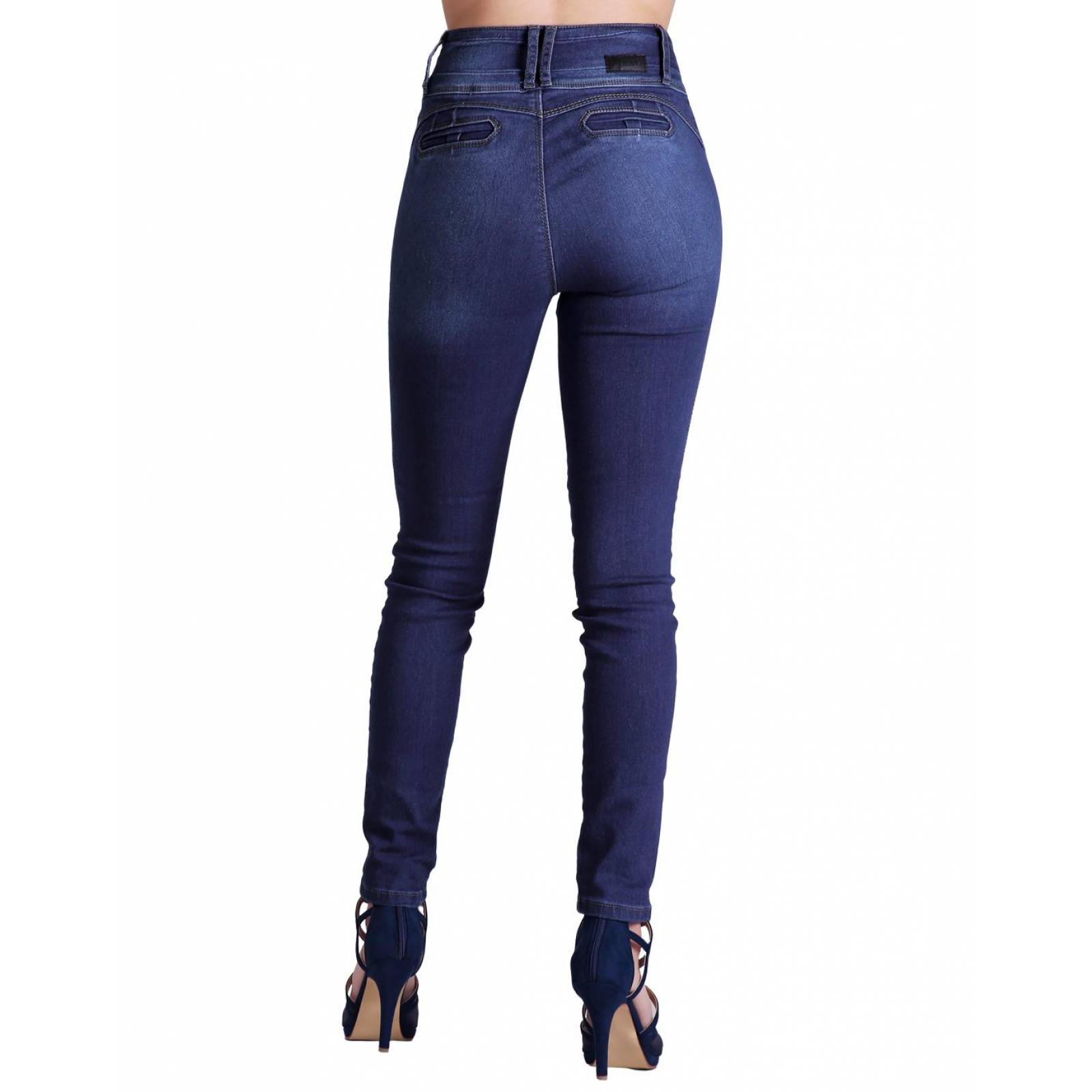 Jeans Moda Mujer Mf Jeans Stone 52903808 Mezclilla Stretch 