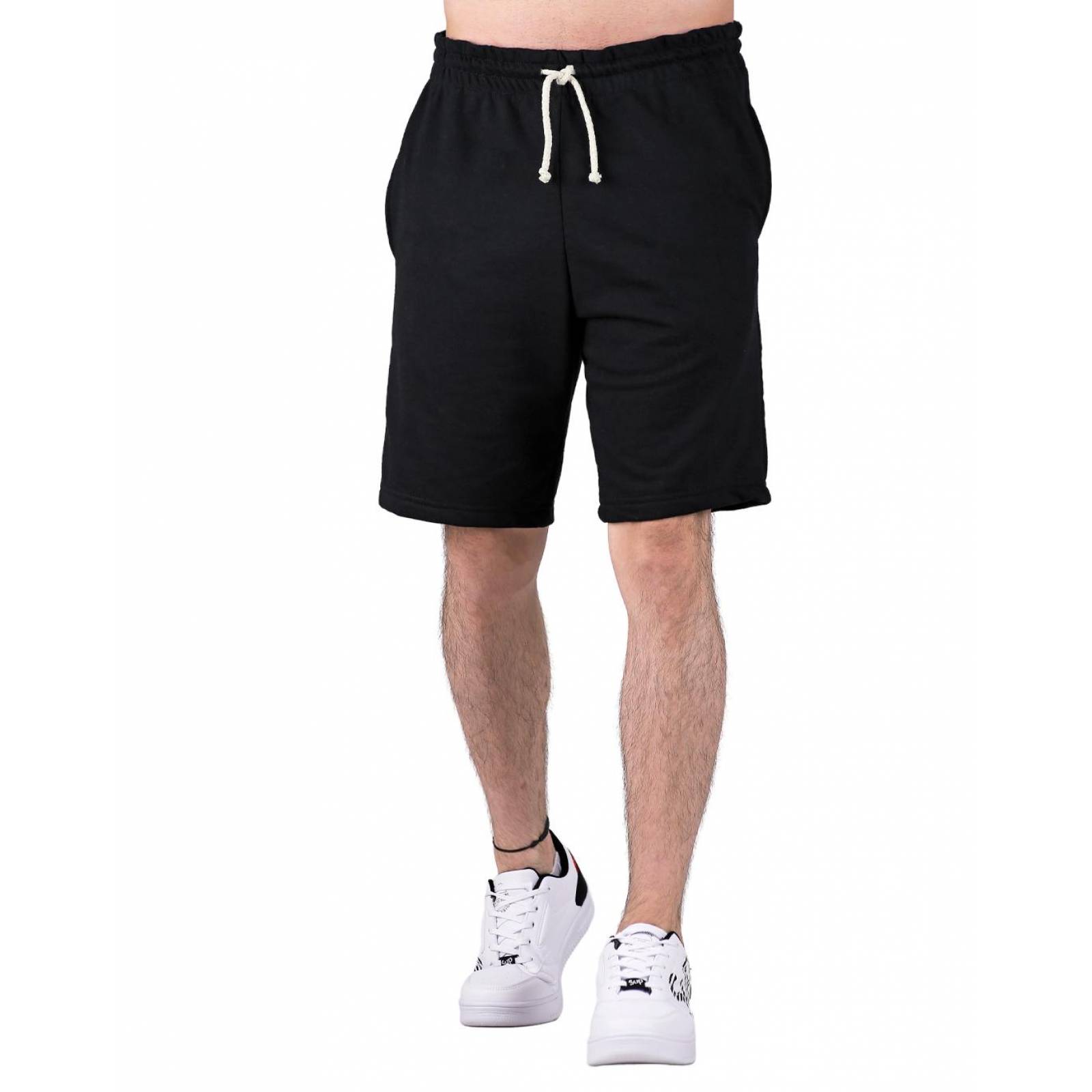 Short Hombre Optima Negro 56503850 Algodón 