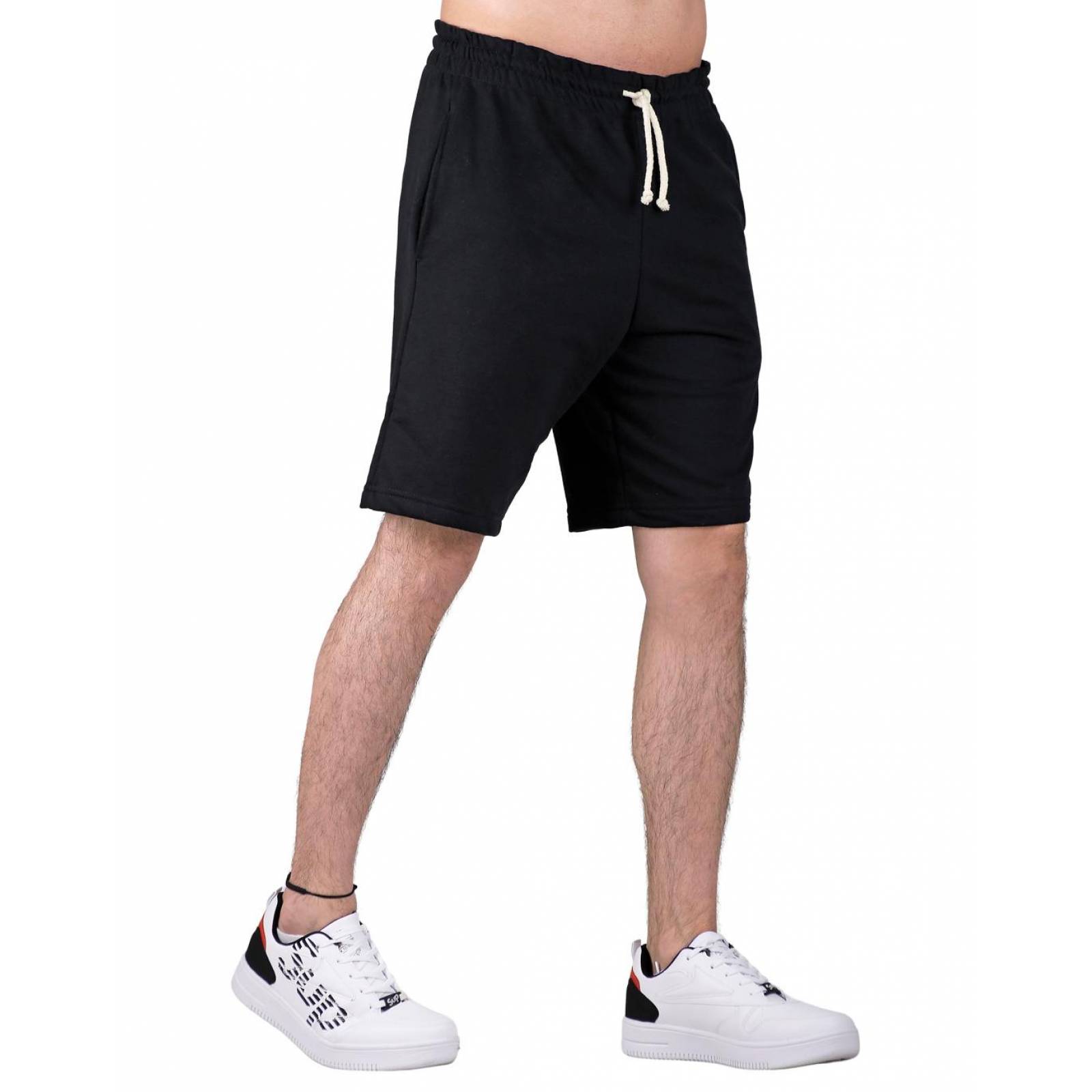 Short Hombre Optima Negro 56503850 Algodón 
