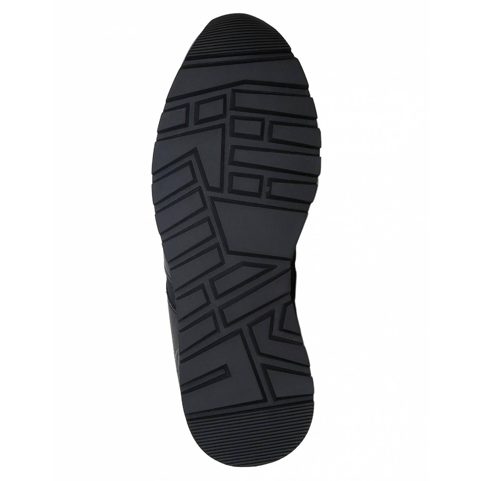 Tenis Moda Hombre WhatS Up Negro 06903546 Textil