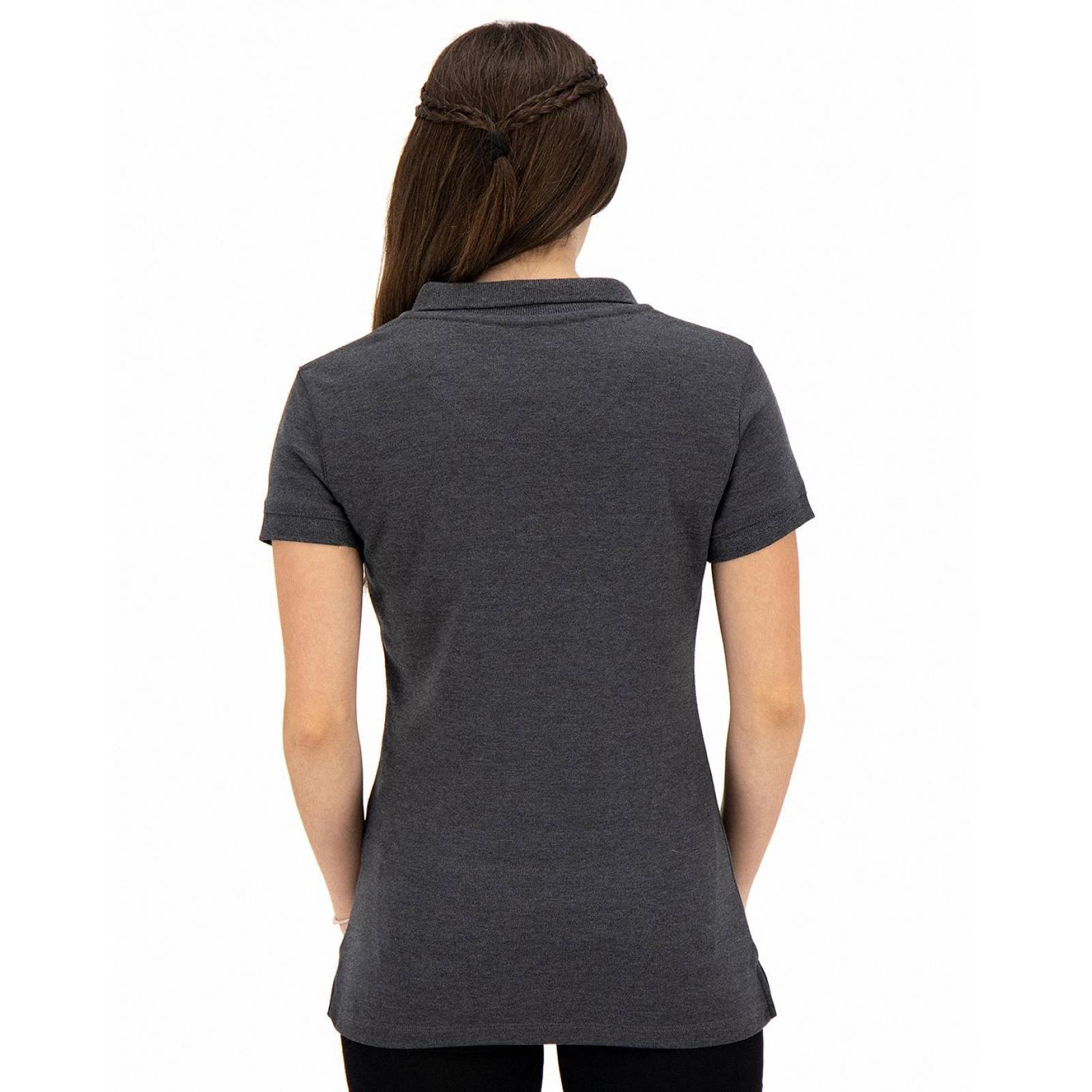 Playera Mujer Básico Polo Gris Stfashion 52603901