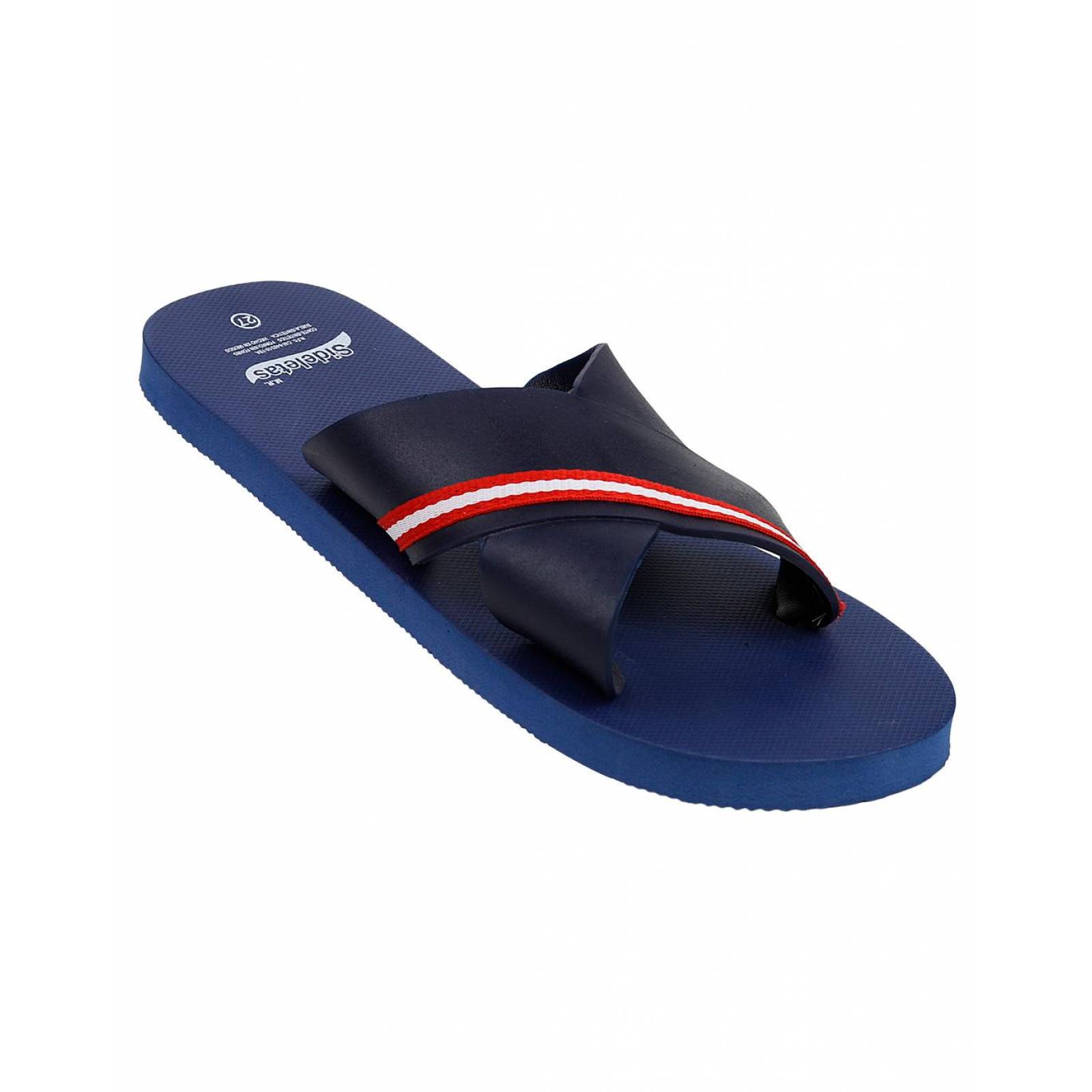 Sandalia Playa Casual Hombre Salvaje Tentación Azul 07103603 Full Plastic 