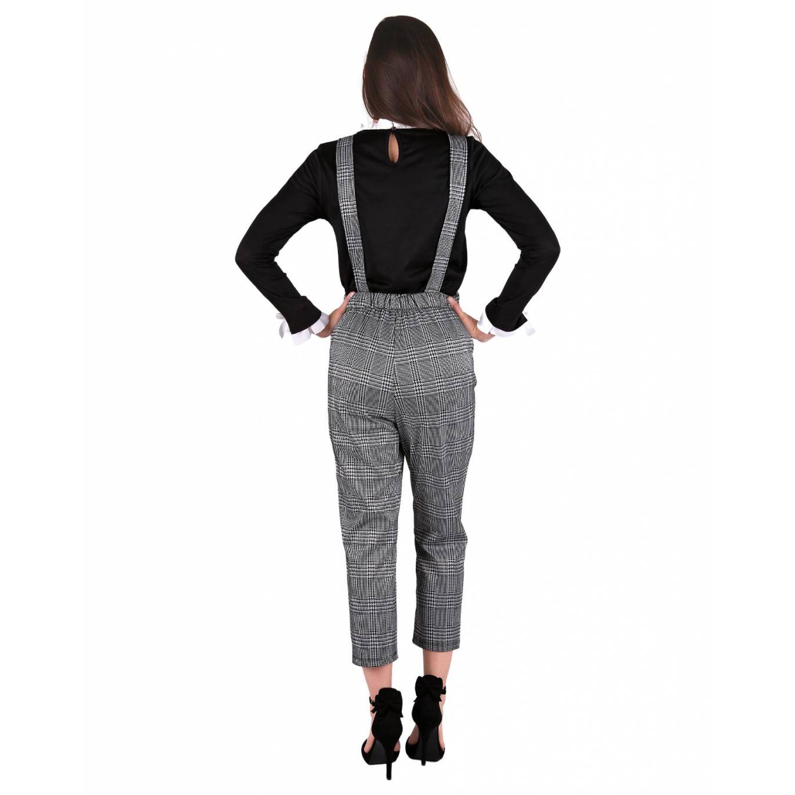 Overol Mujer Stfashion Negro 64104083 Spandex 