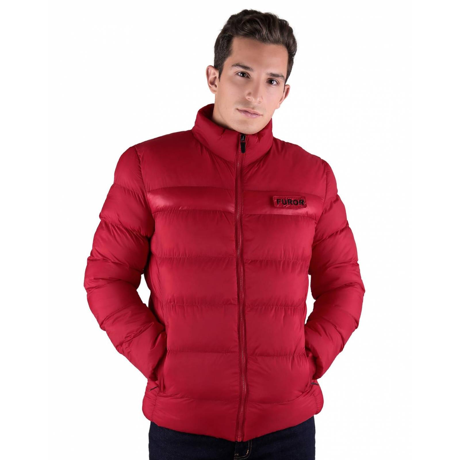 Chamarra Hombre Furor Rojo 57704006 Poliéster 