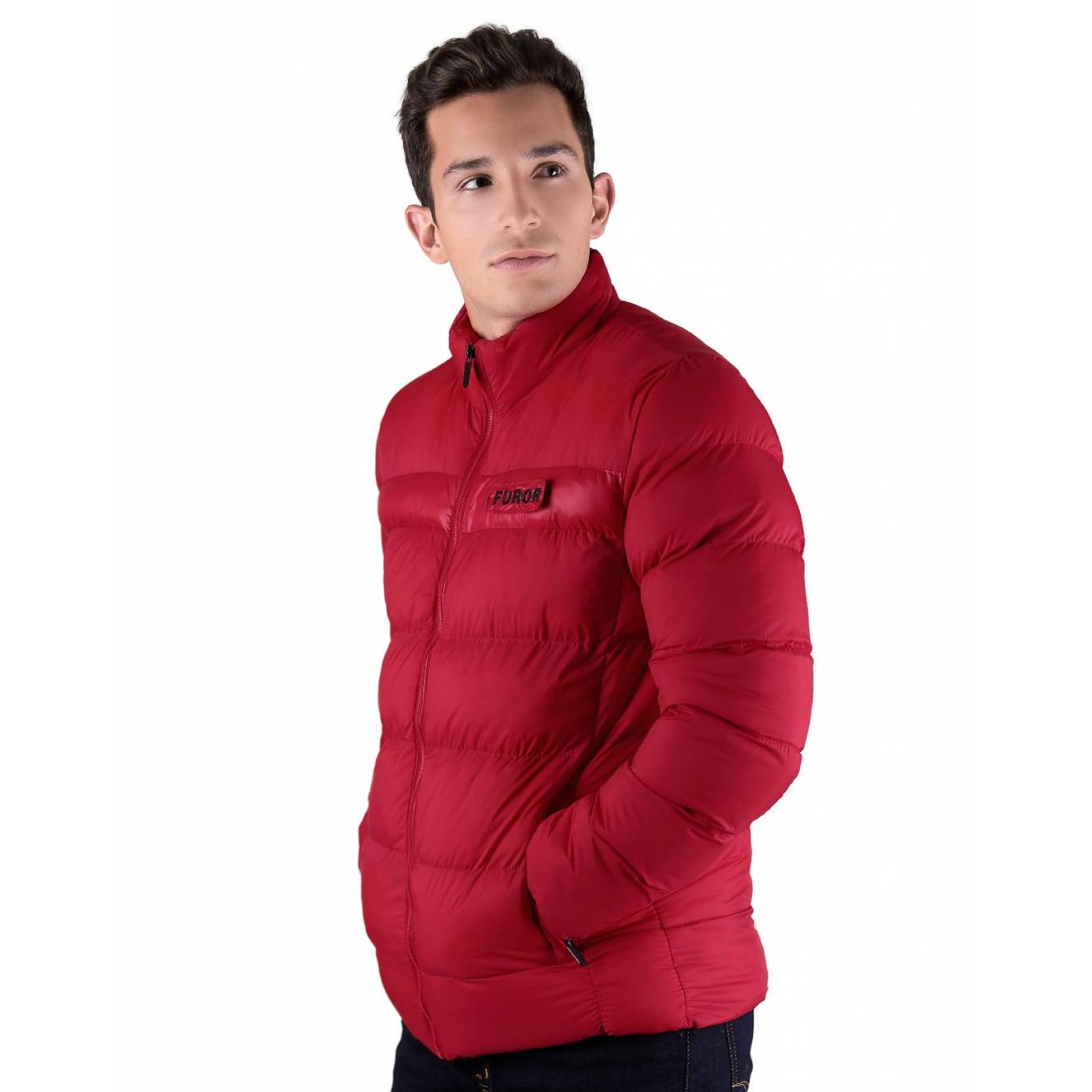Chamarra Hombre Furor Rojo 57704006 Poliéster 