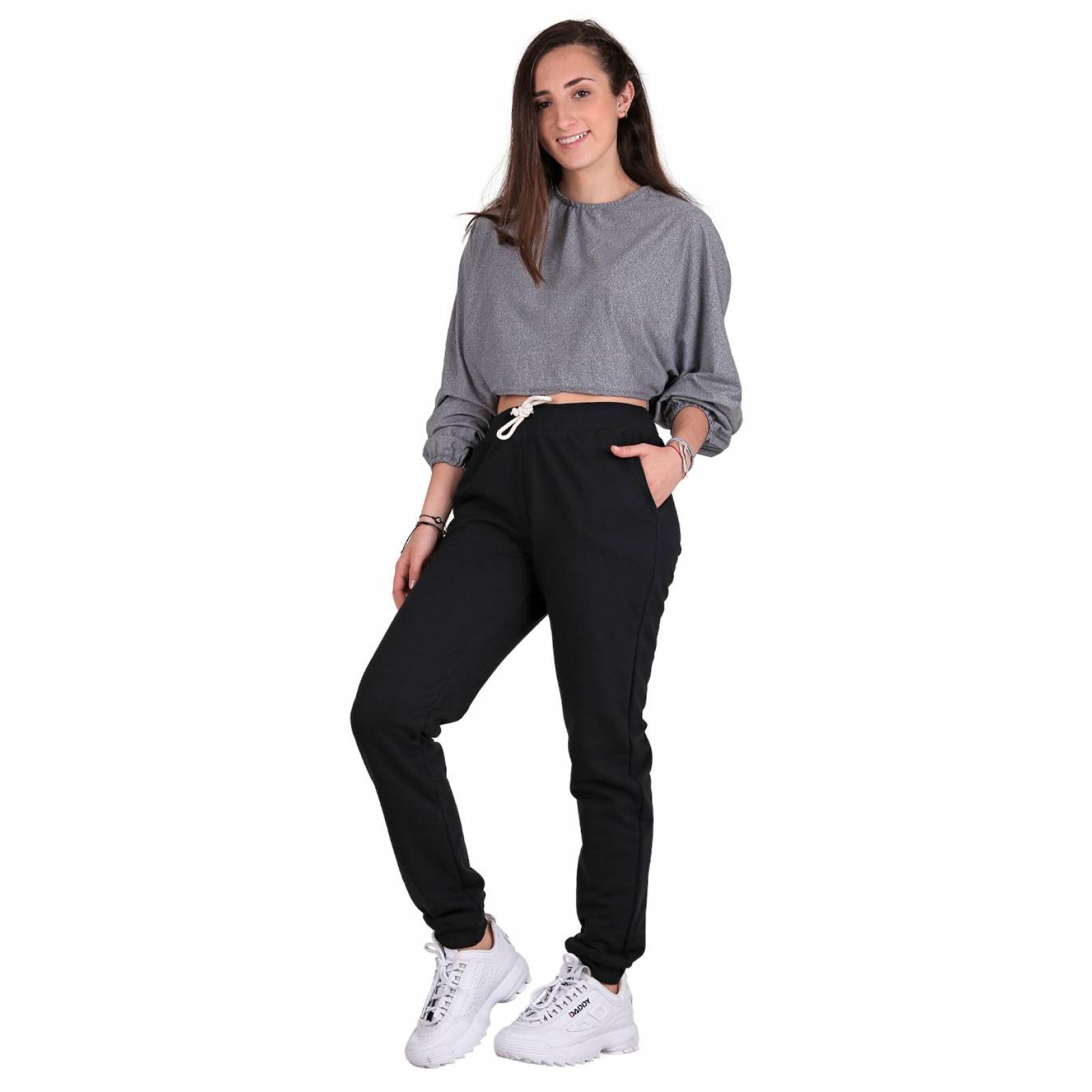 Pants Mujer Deportivo Jogger Negro Optima 56504204 
