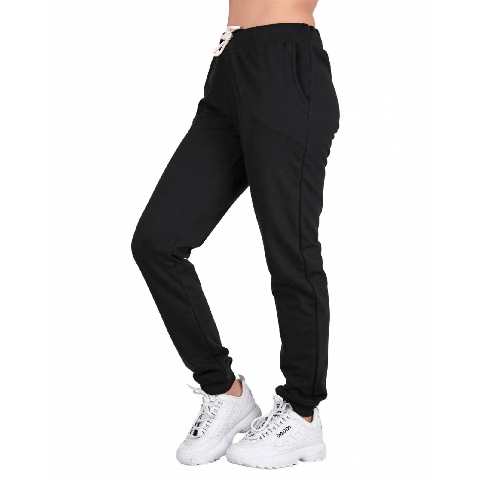 Pants Mujer Deportivo Jogger Negro Optima 56504204 