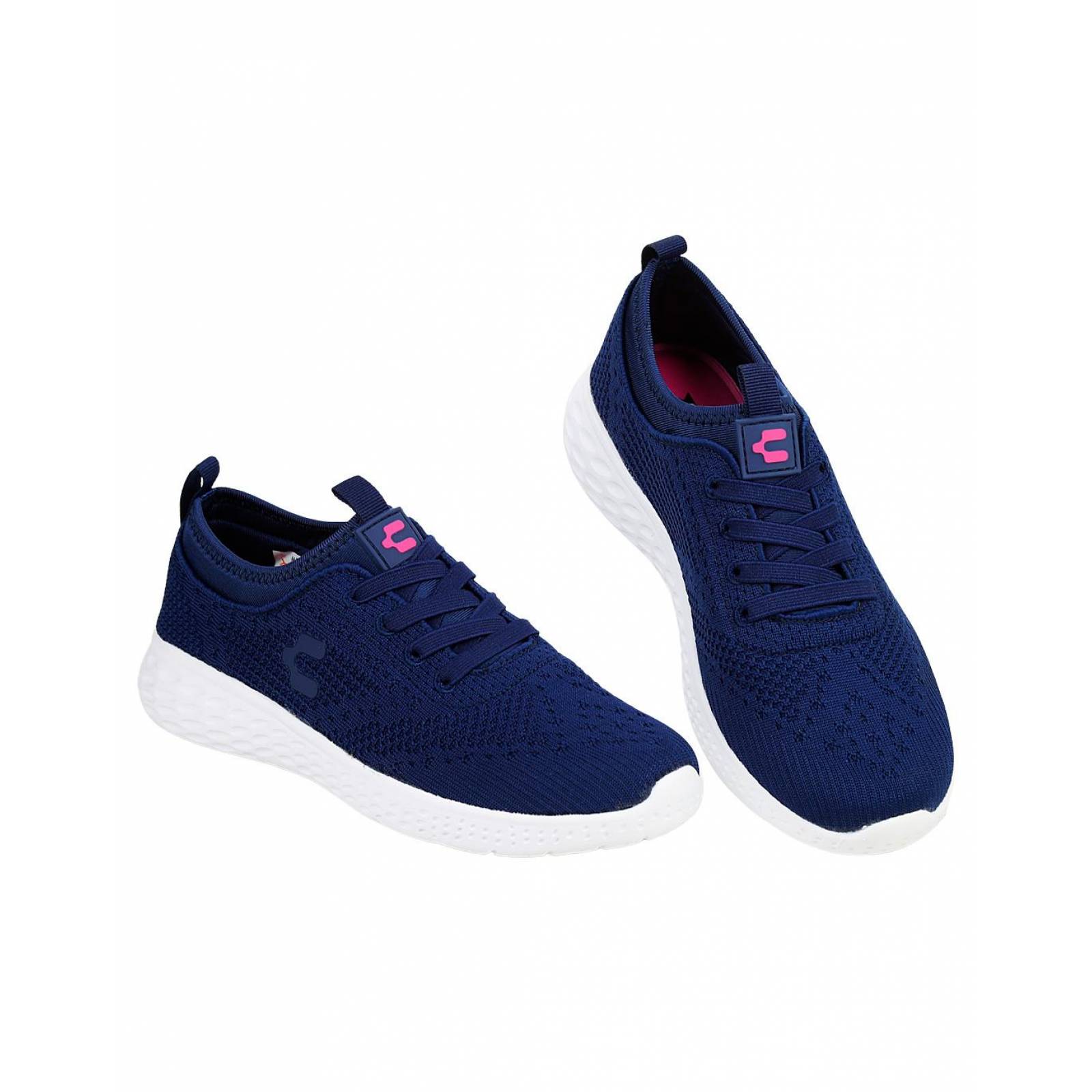 Tenis Moda Mujer Charly Azul 02303605 Textil 
