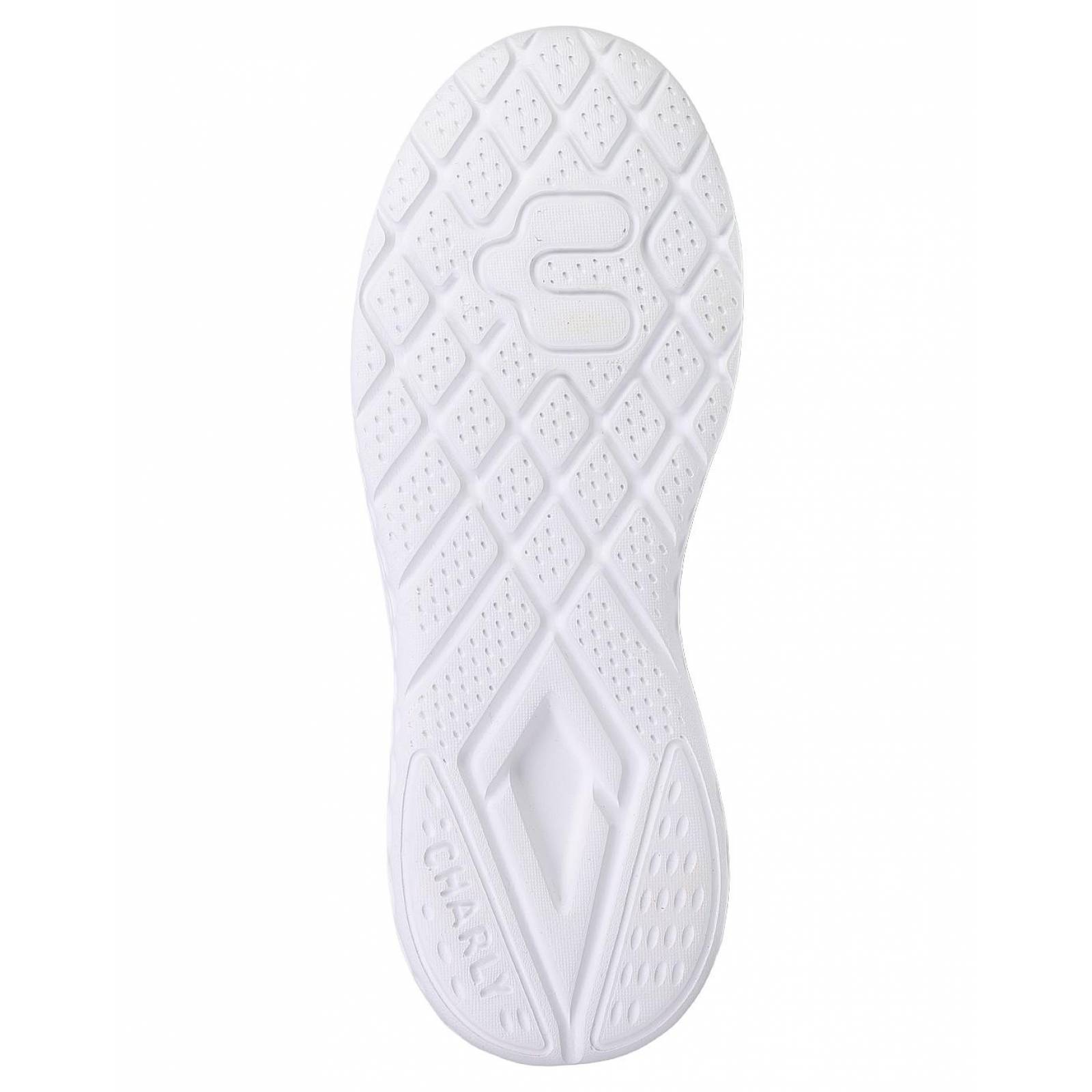 Tenis Moda Mujer Charly Azul 02303605 Textil 