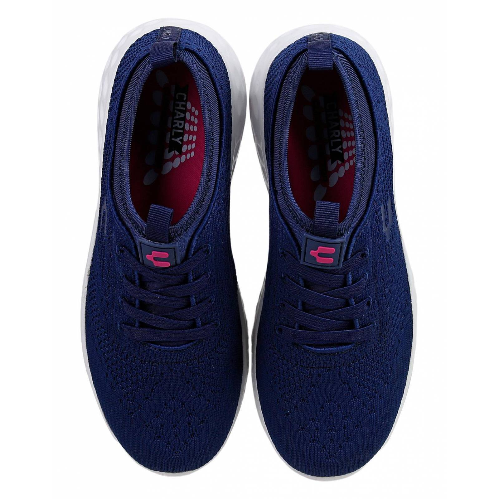 Tenis Moda Mujer Charly Azul 02303605 Textil 