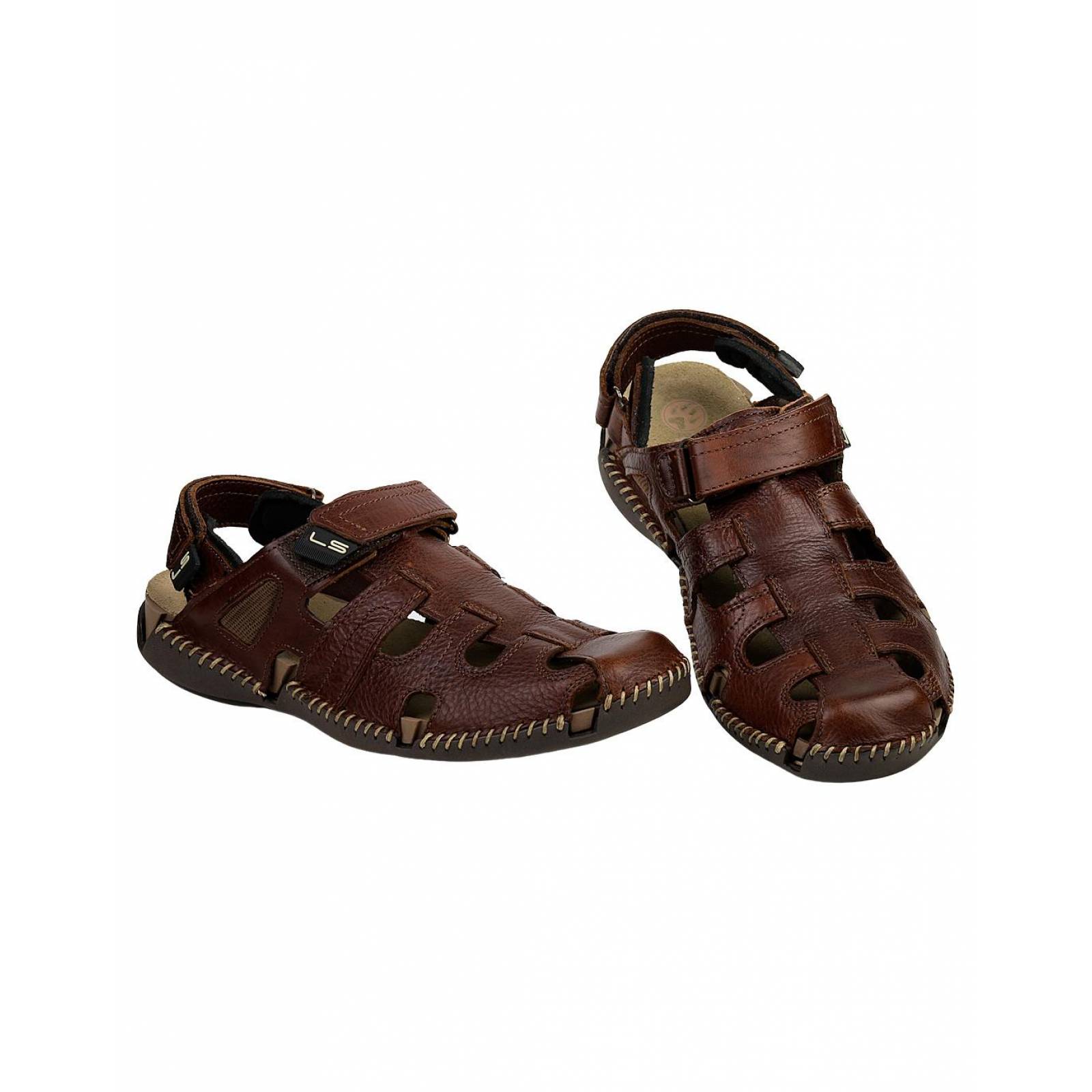 Sandalias para Hombre Lobo Solo Caf 01903602 Piel