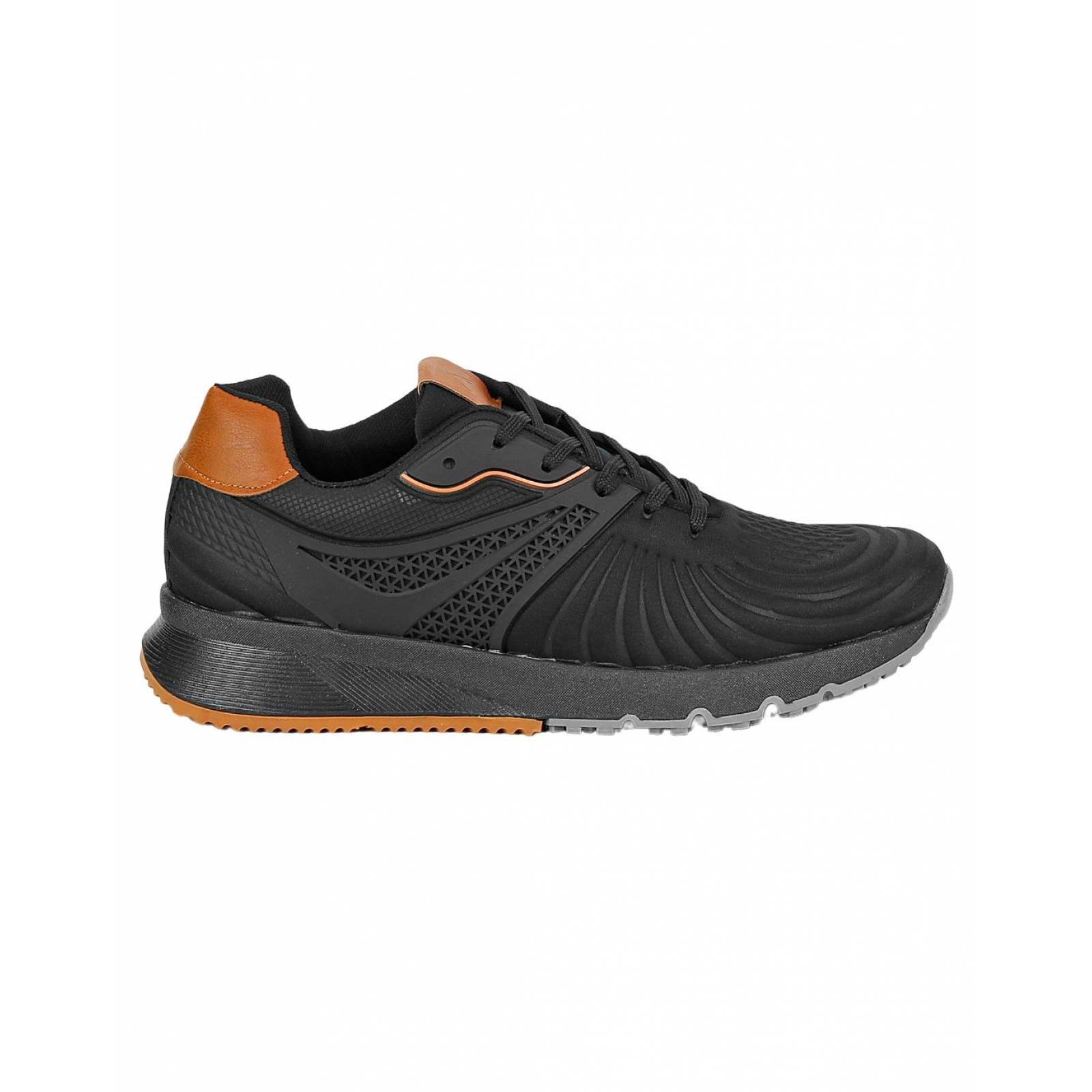 Tenis Moda Hombre Salvaje Tentación Negro 06903631 Textil