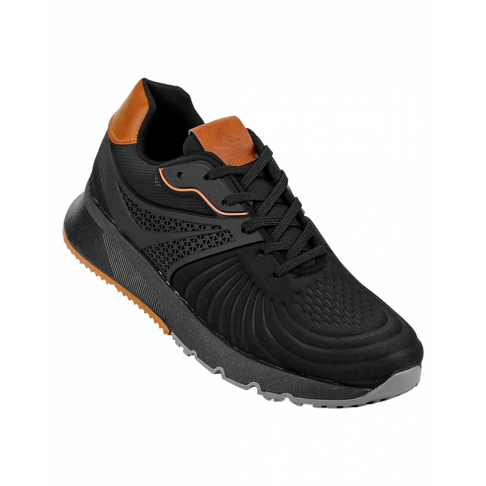 Tenis Moda Hombre Salvaje Tentación Negro 06903631 Textil