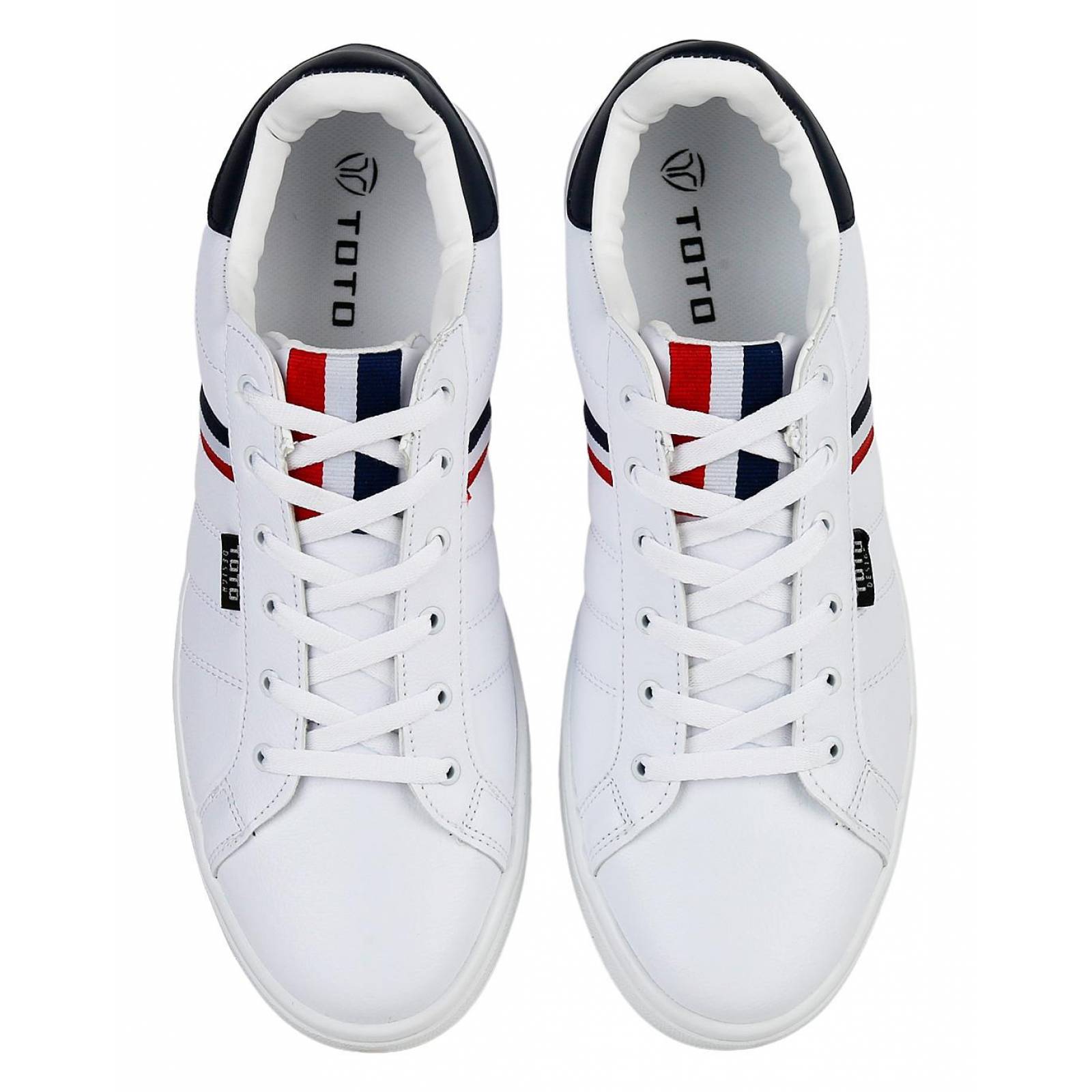 Tenis Hombre Casual Blanco Toto 07703601