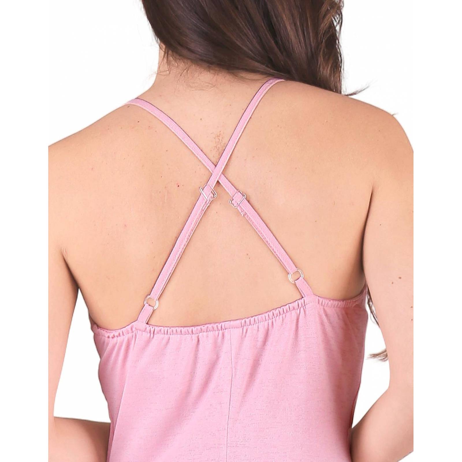Vestido Vestir Mujer Stfashion Rosa 61904241 Spandex