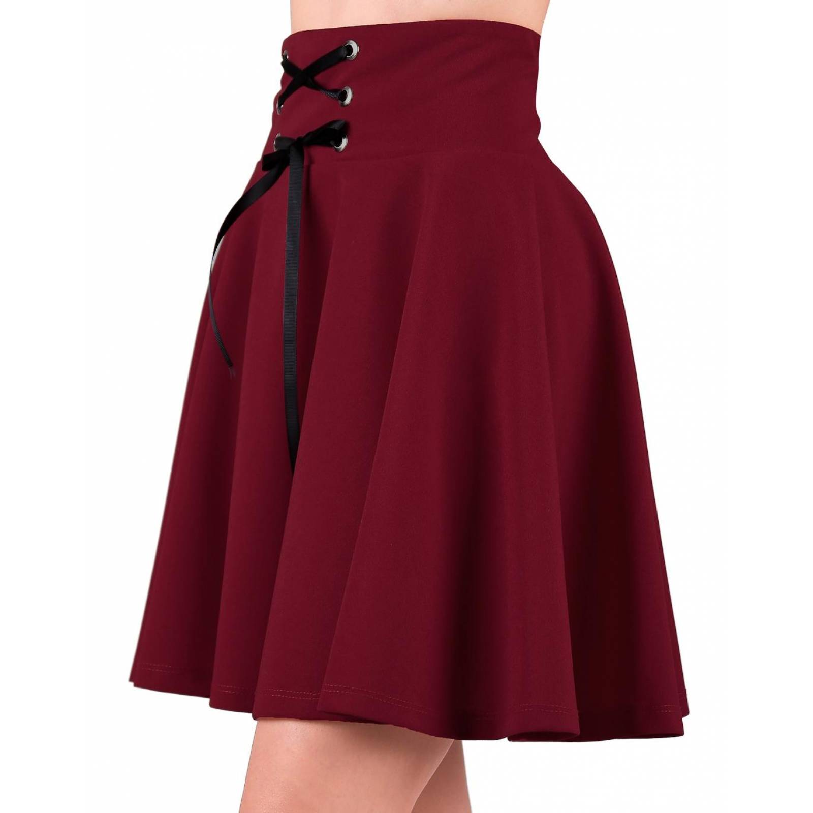 Falda Juvenil Mujer Stfashion Rojo 79304205 Spandex 