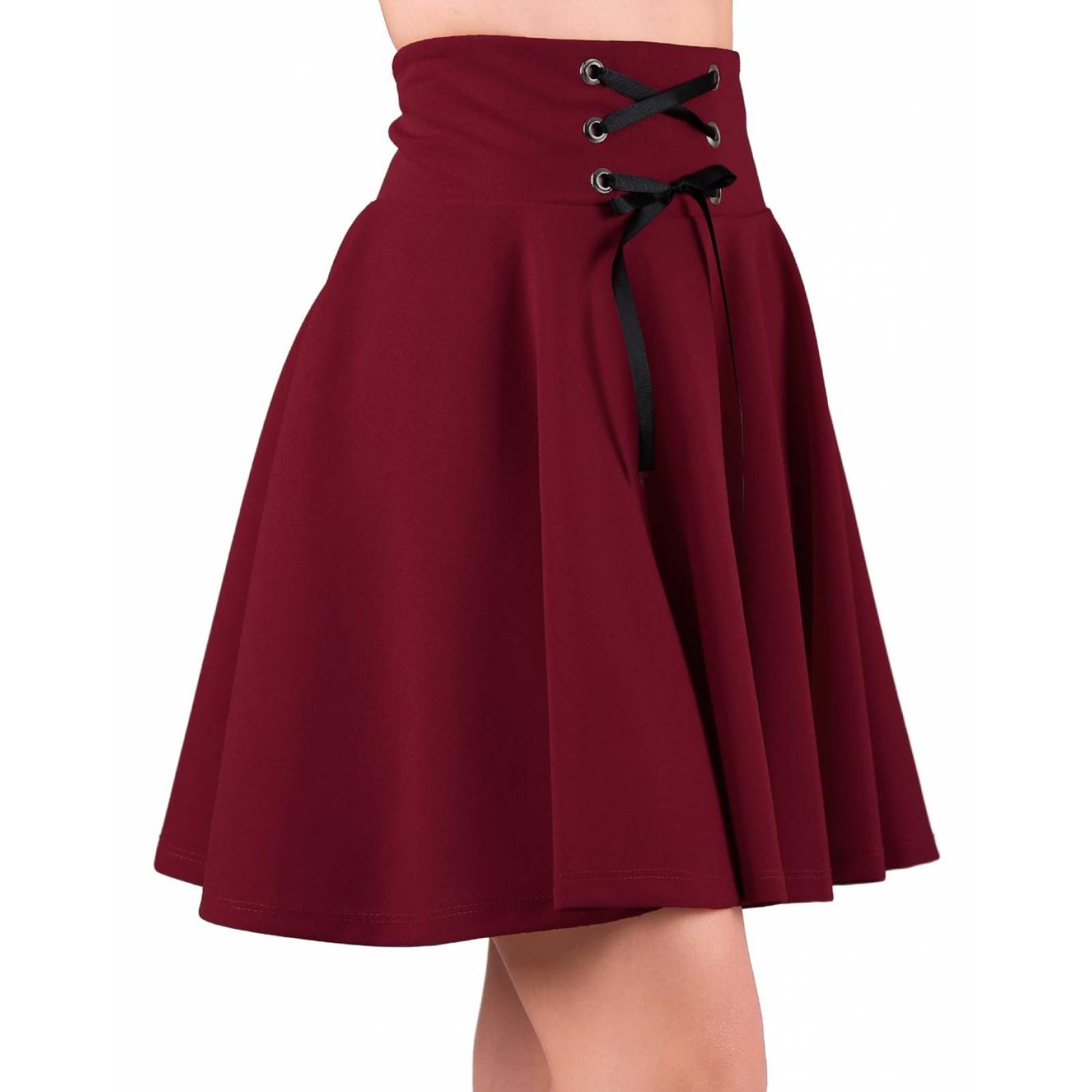 Falda Juvenil Mujer Stfashion Rojo 79304205 Spandex 