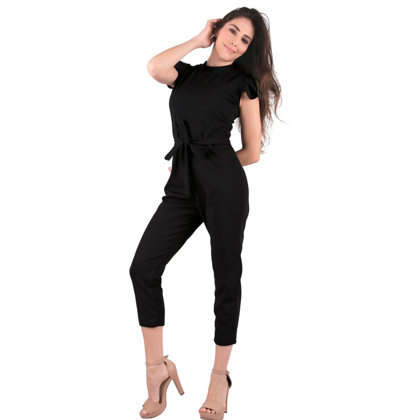 Jumpsuit Mujer Formal Negro Stfashion 79304203 