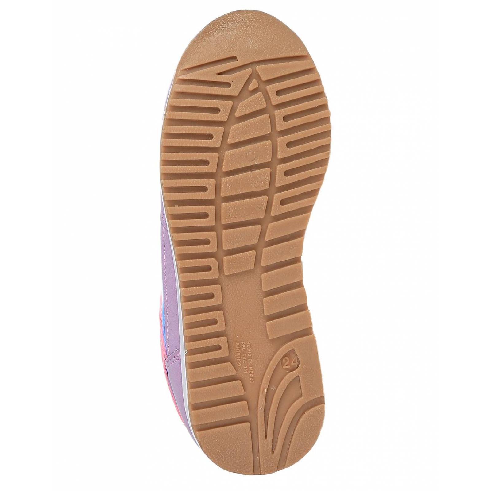 Tenis Mujer Panam Rosa 15503613 Textil 