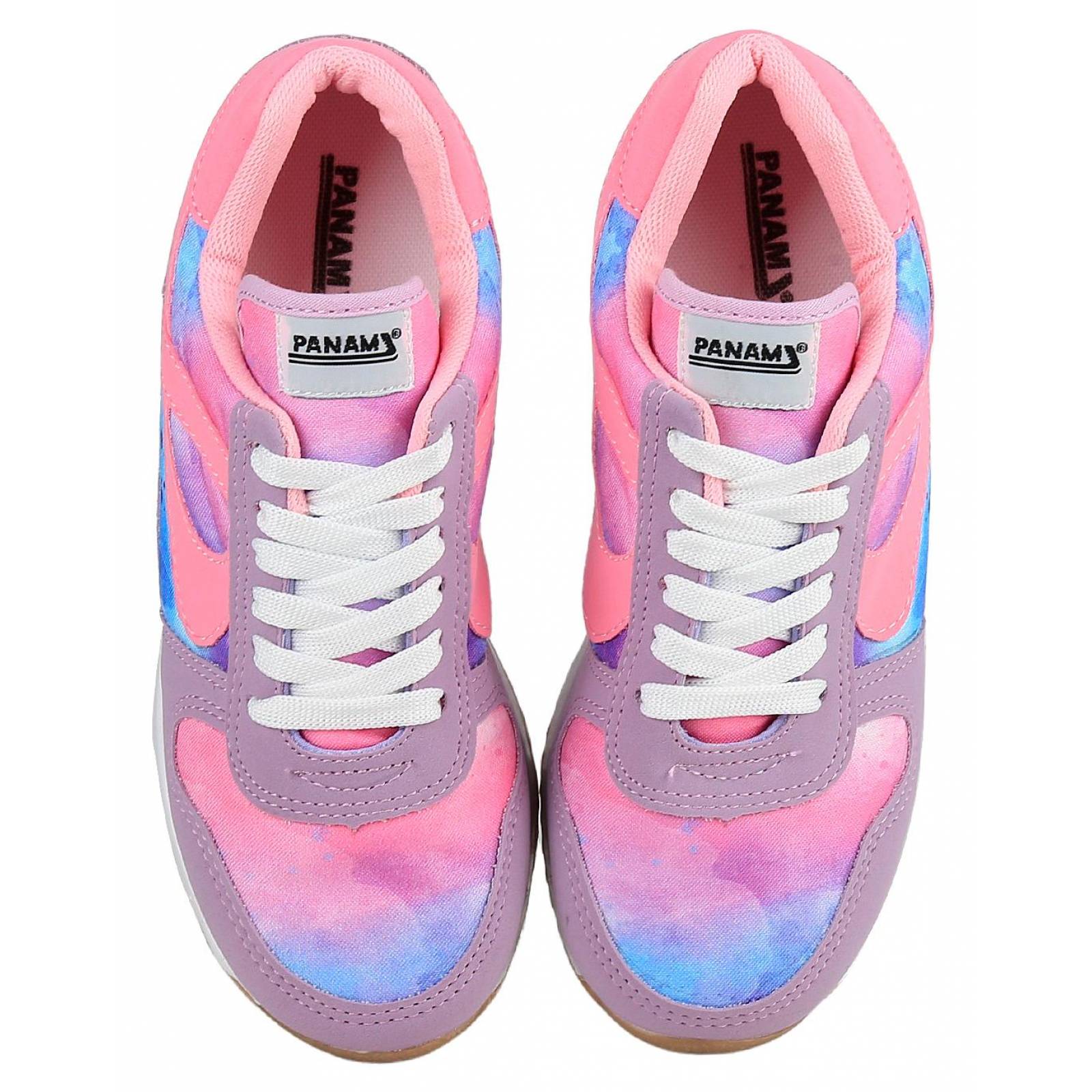Tenis Mujer Panam Rosa 15503613 Textil 