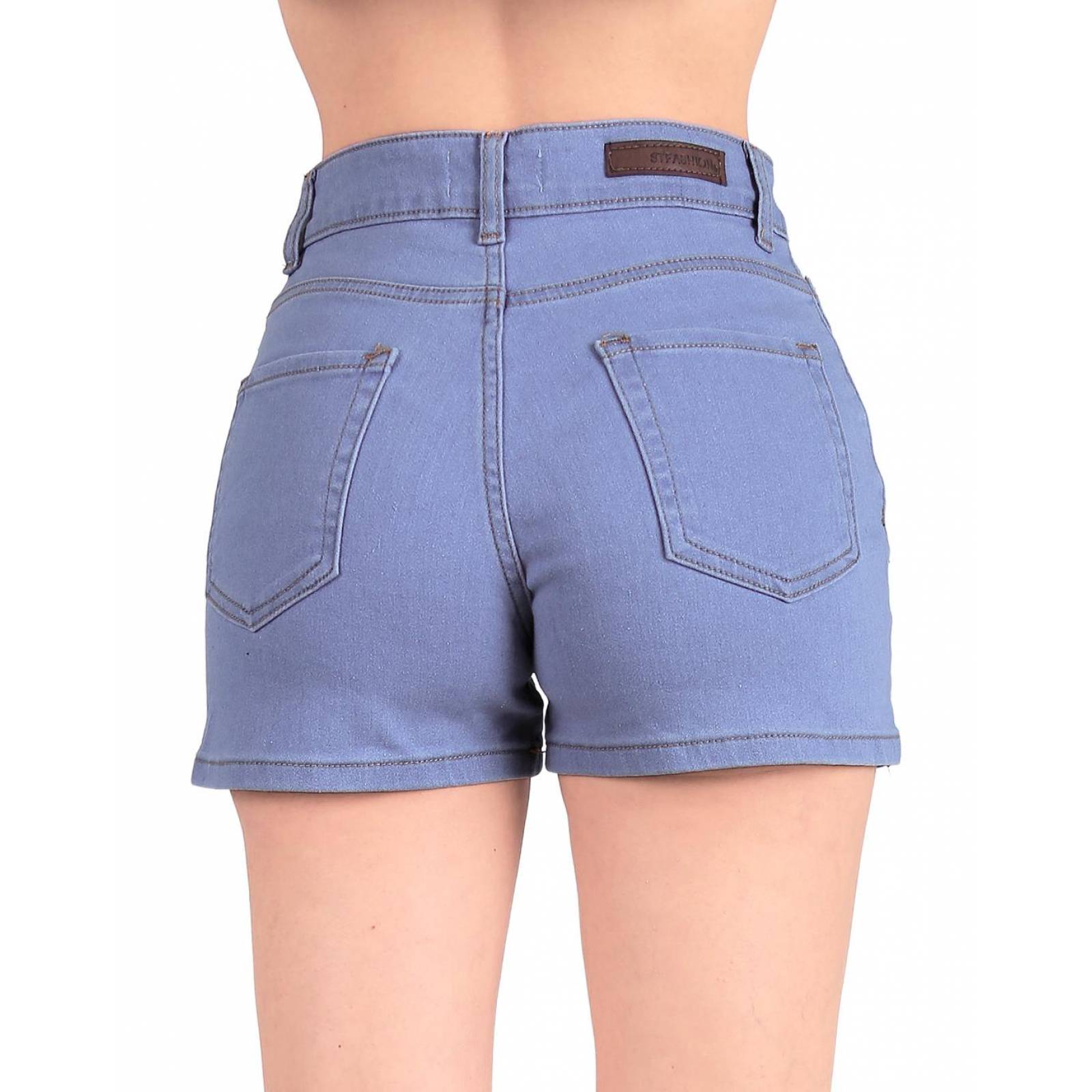 Short Mujer Stfashion Azul 63104202 Mezclilla Stretch 