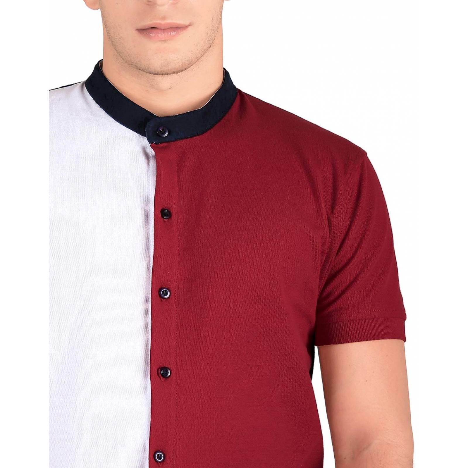 Playera Moda Hombre Stfashion Rojo 52604212 Piqué