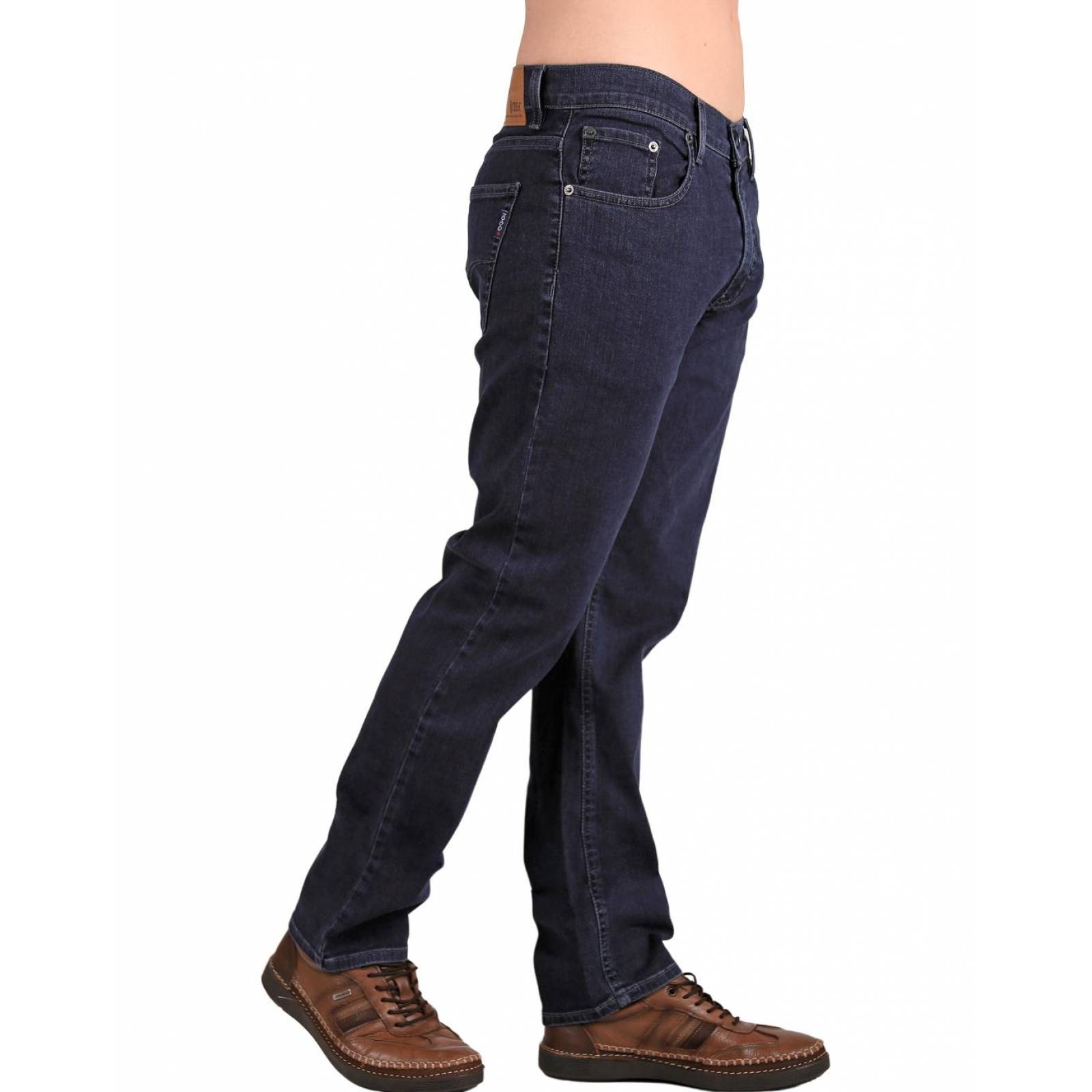 Jeans Basico Hombre Oggi Vaxter Azul 59104046 Mezclilla Stretch 