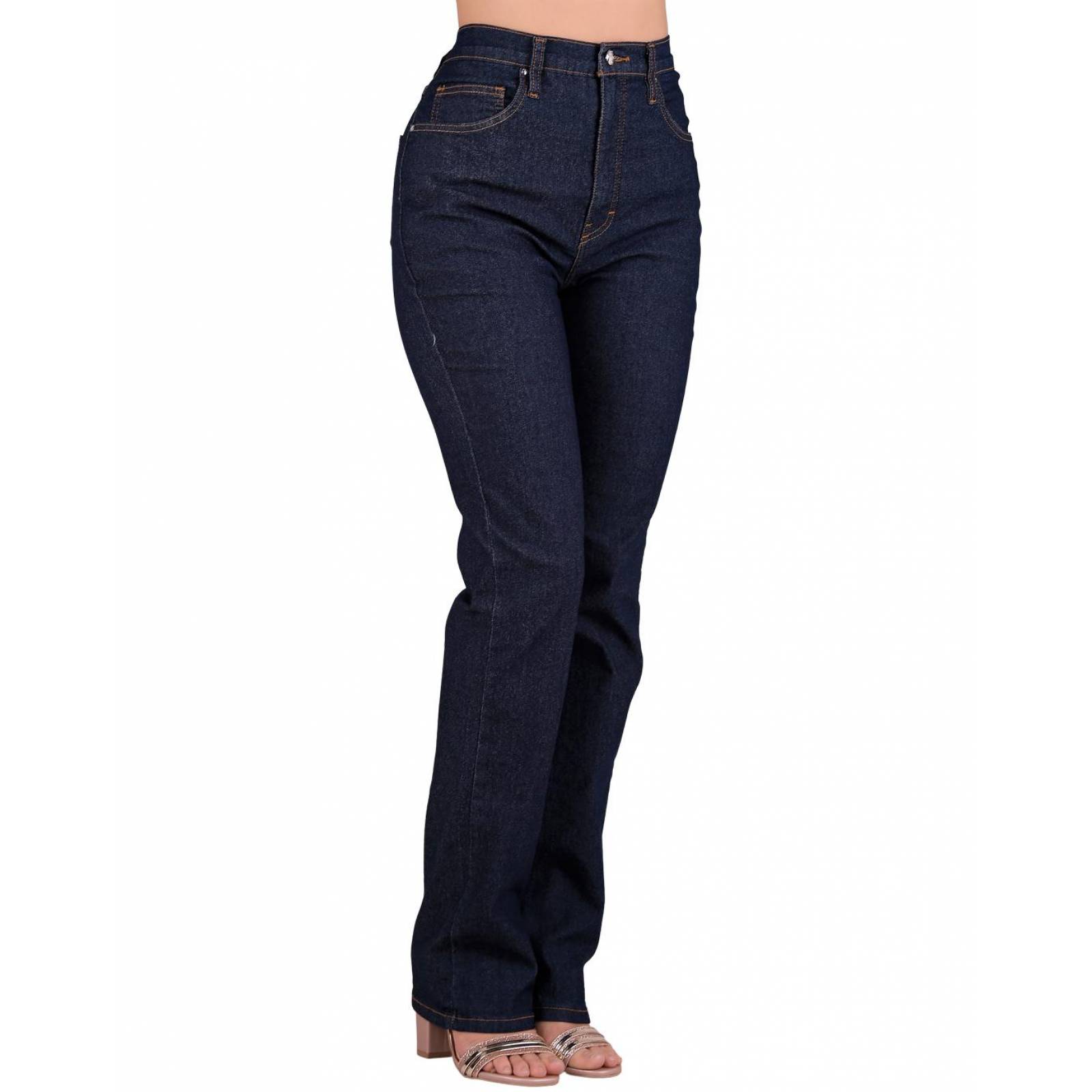 Jeans Mujer Básico Recto Azul Furor 62104175 