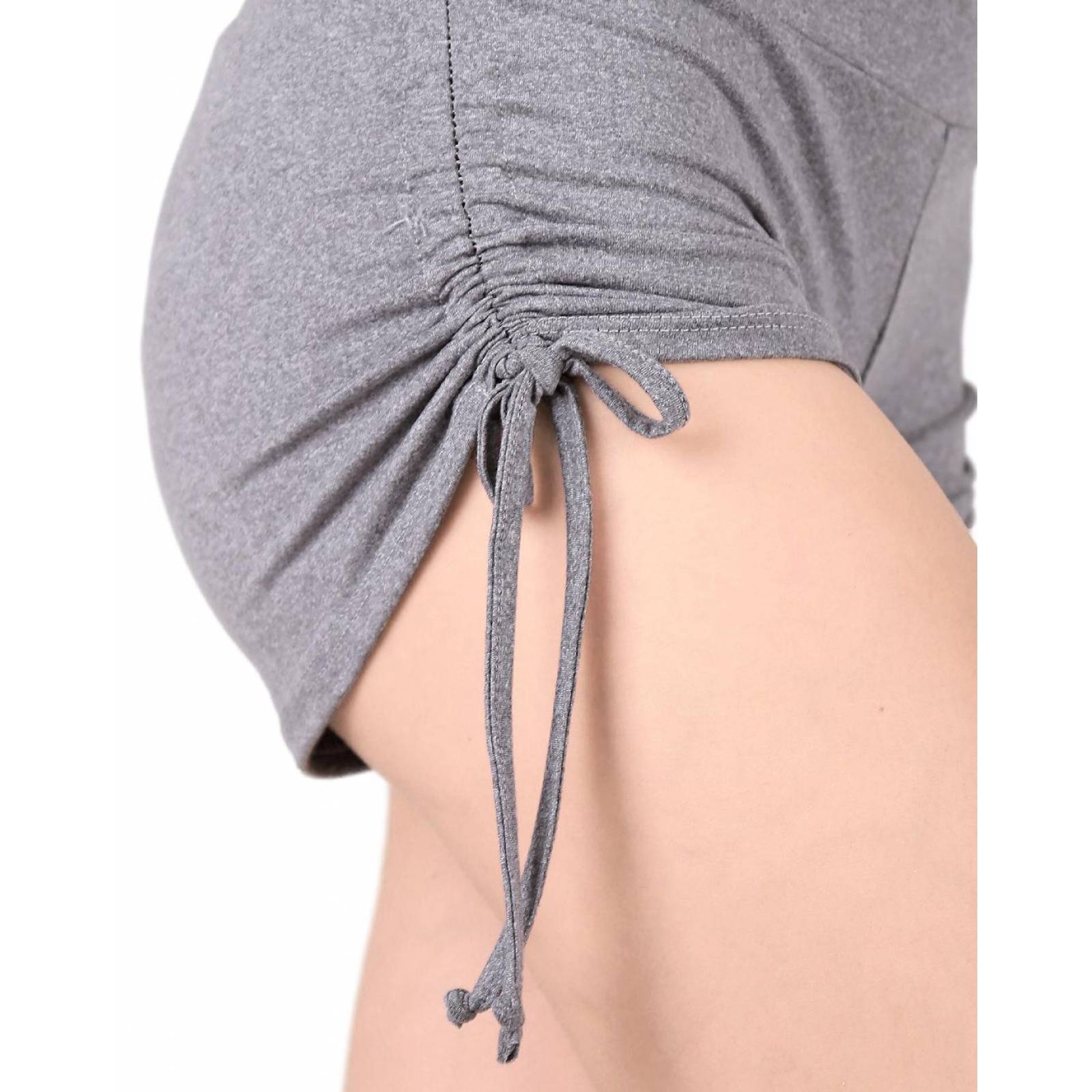 Short Deportivo Slim Mujer Gris Stfashion 50004282 