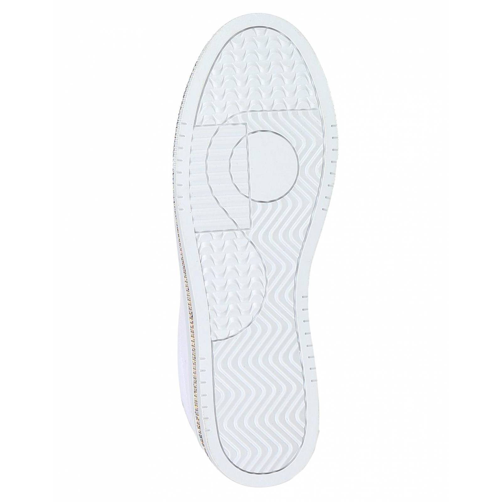 Tenis Casual Piso Mujer Blanco Tacto Piel Stfashion 23503700 