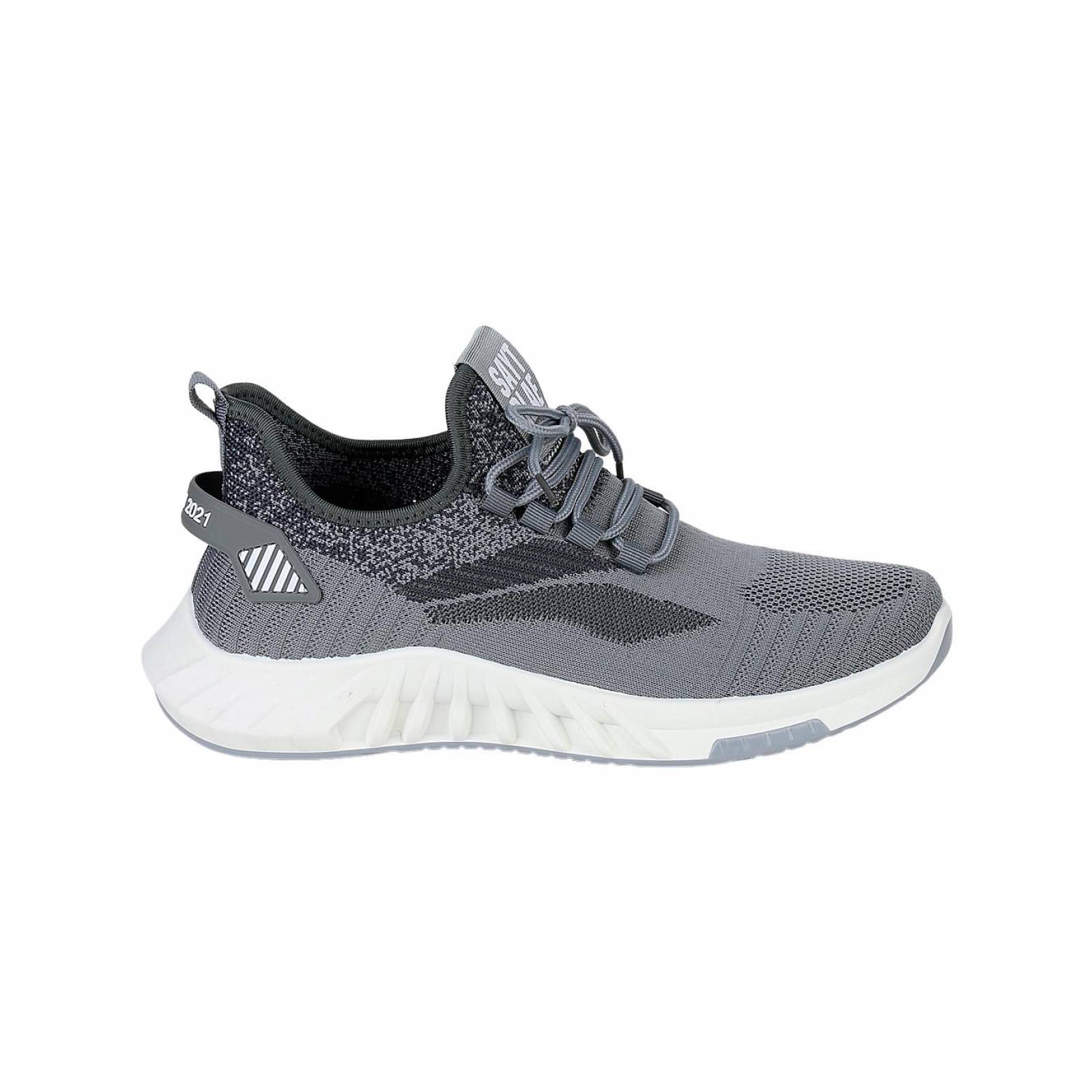 Tenis Hombre Moda Gris Via Urbana 06803608 