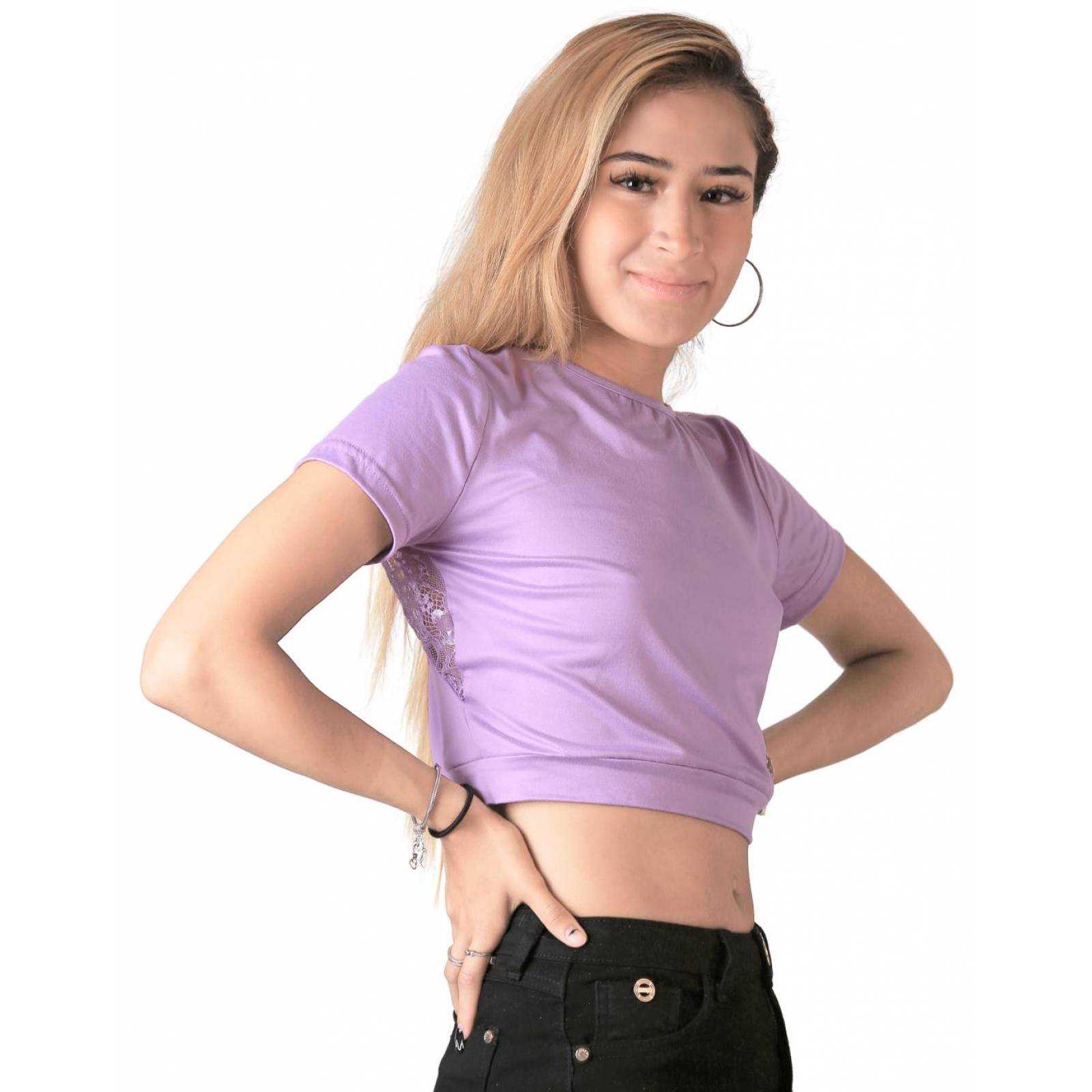 Blusa Mujer Lila Stfashion 64104242 