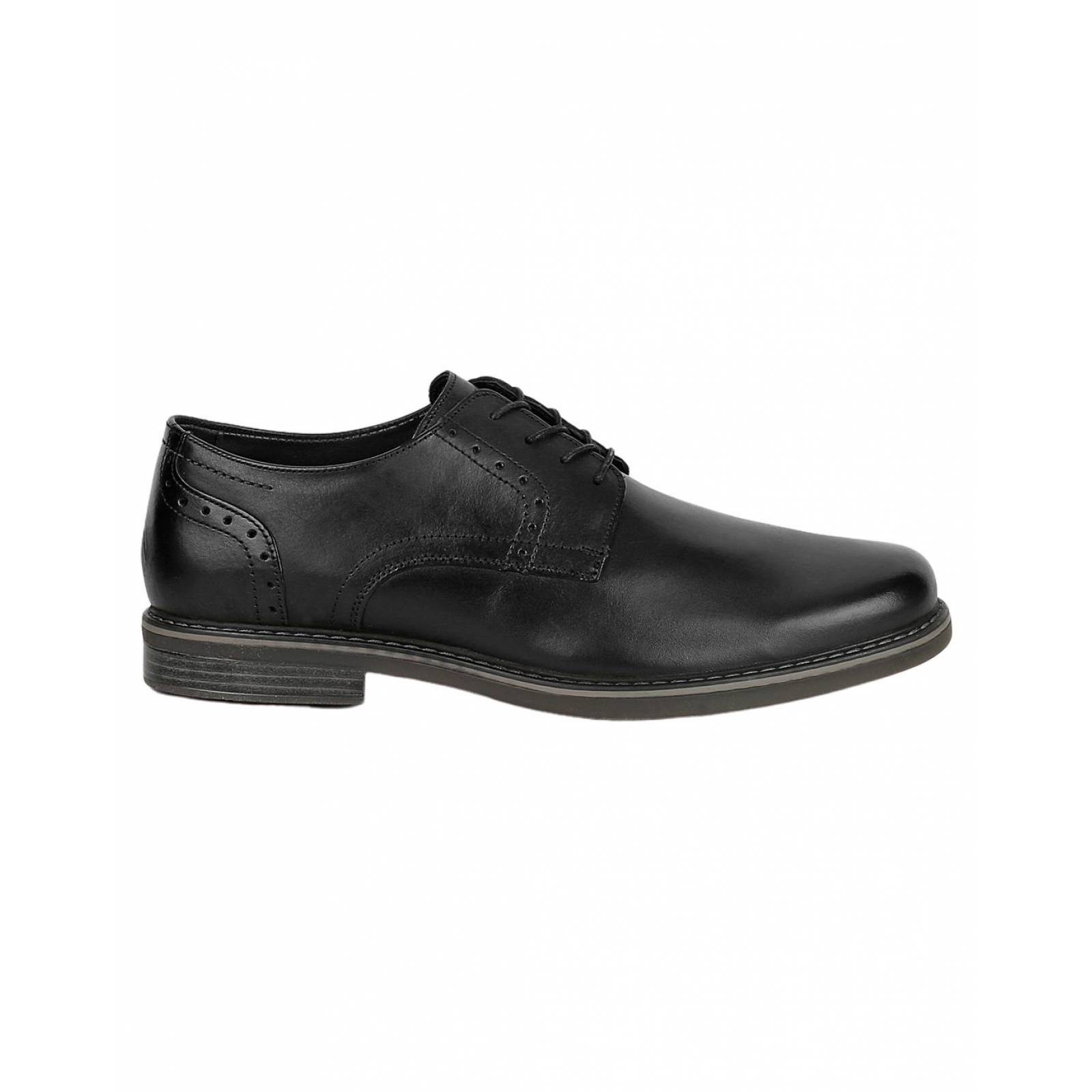 Zapato Vestir Oxford Hombre Negro Piel Flexi 02503303 