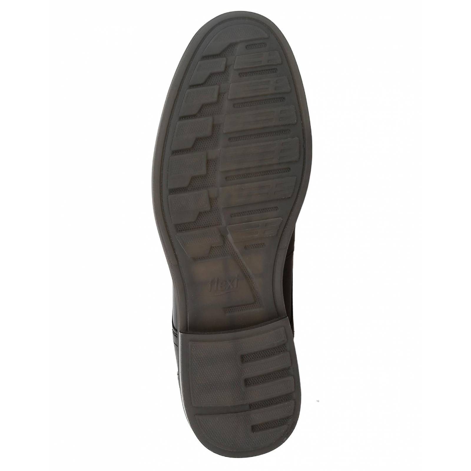 Zapato Vestir Oxford Hombre Negro Piel Flexi 02503303 
