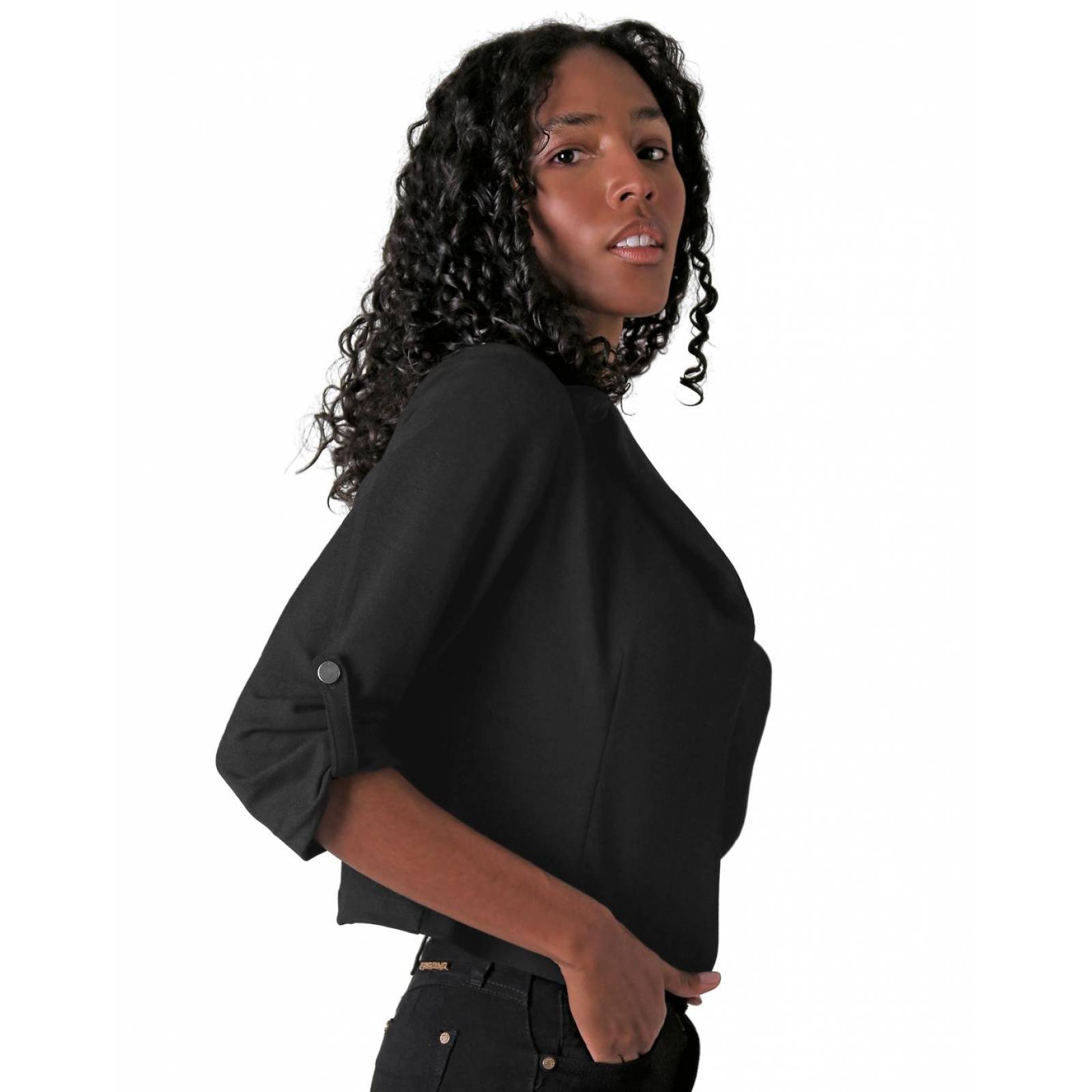 Saco Mujer Formal Blazer Negro Stfashion 79304215 