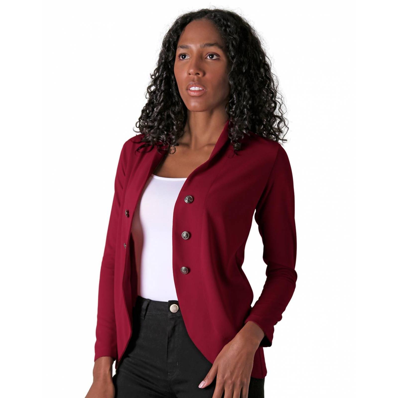 Saco Mujer Formal Blazer Rojo Stfashion 79304213 