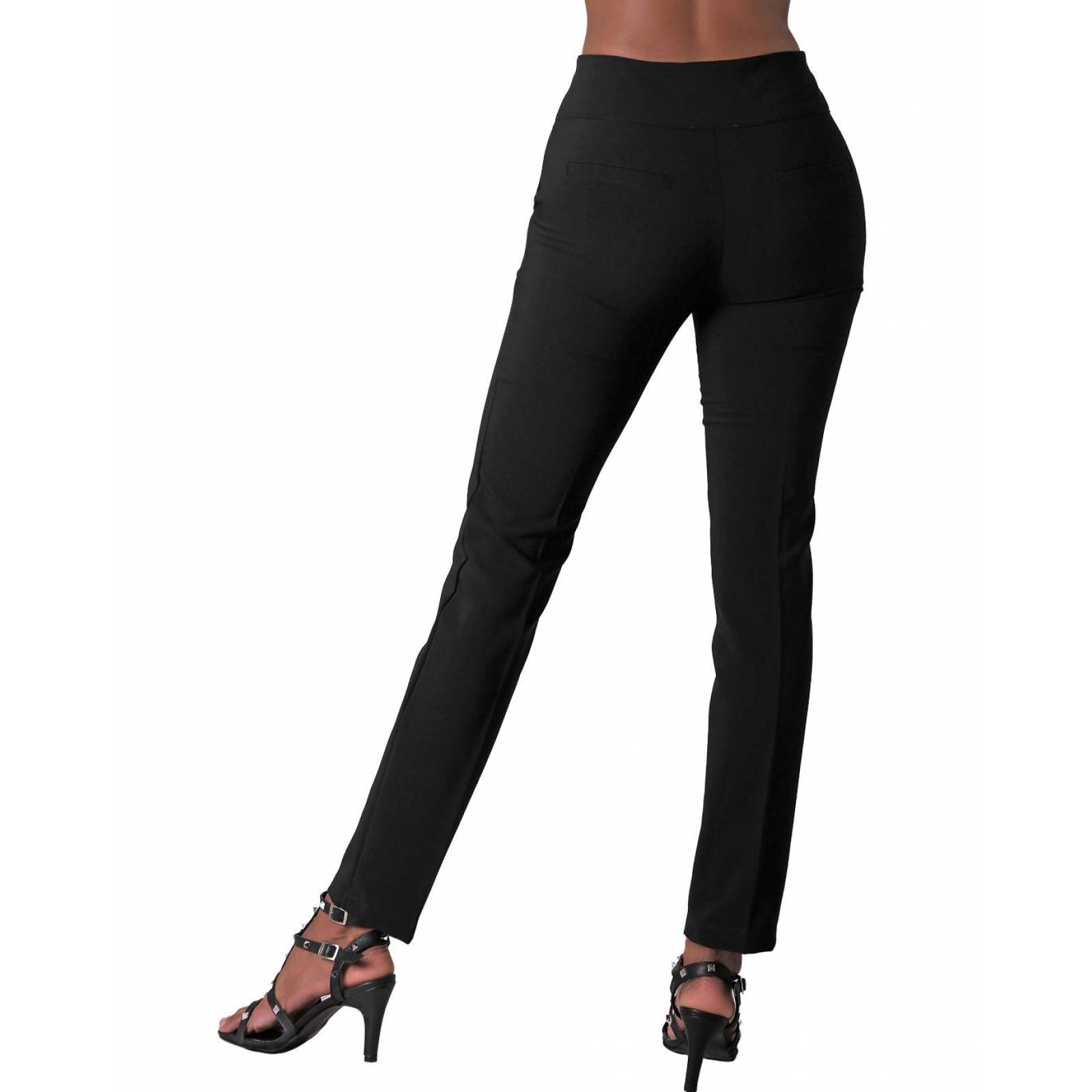 Pantalón Mujer Vestir Recto Negro Stfashion 79304057 